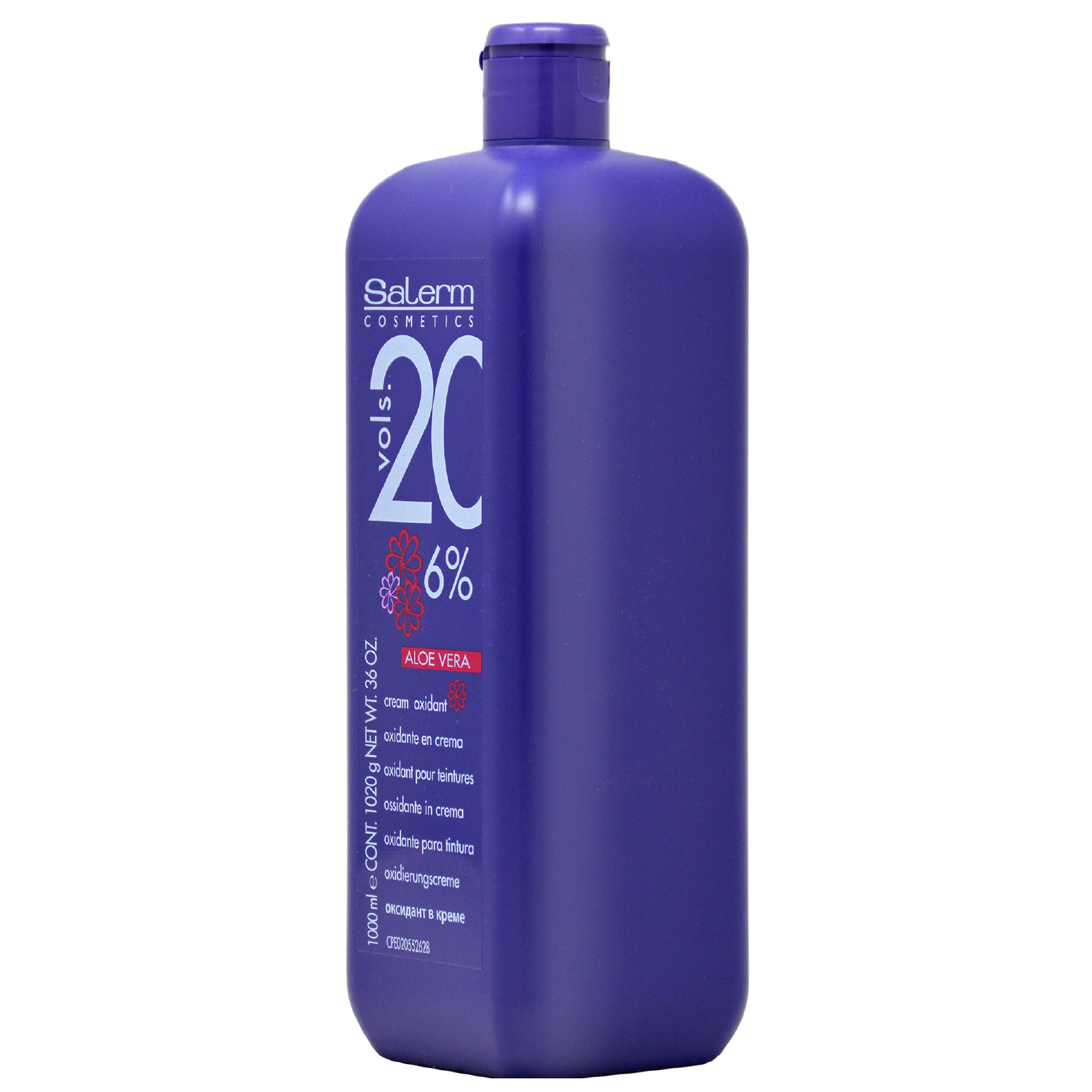 Salerm Cream Oxidant Volume 20 With Aloe Vera