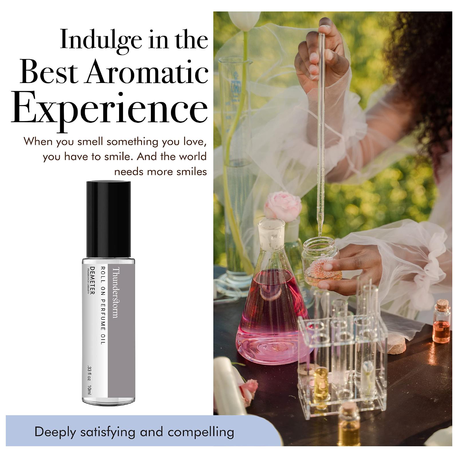 Demeter Thunderstorm Perfume Oil - Fresh & Earthy Scent