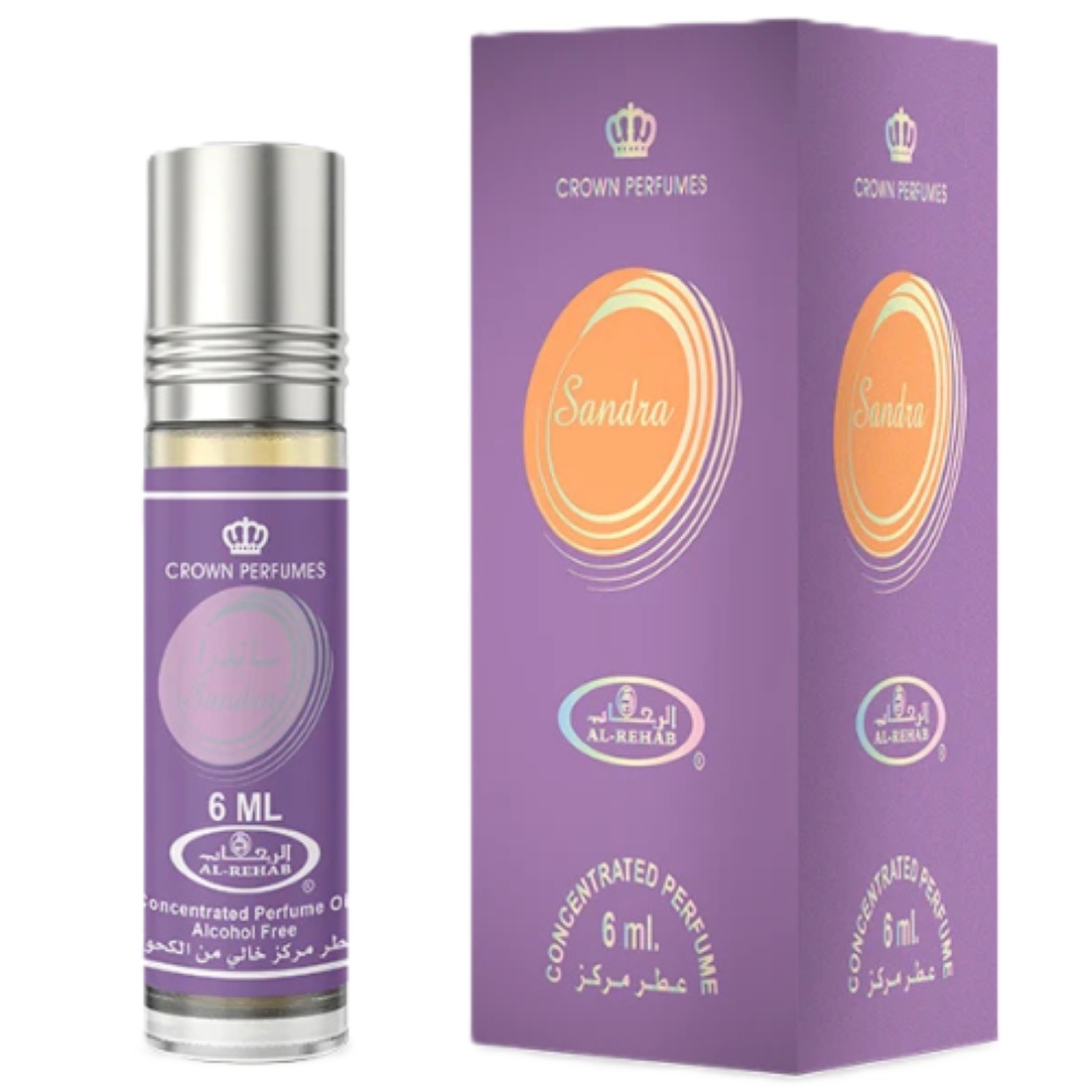 Al-Rehab Sandra Concentrated Perfume Oil for Women