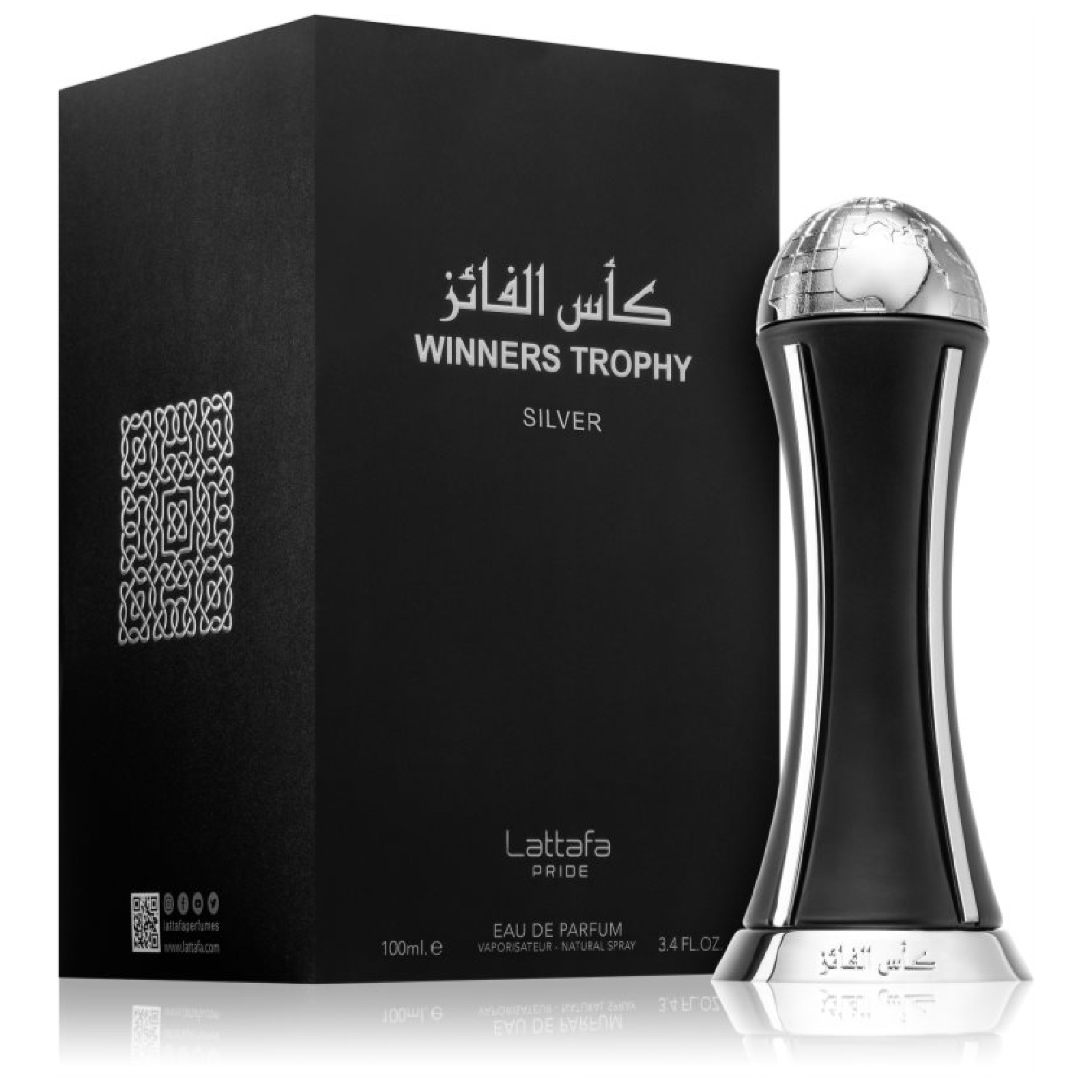 Lattafa Pride Winners Trophy Silver Eau de Parfum for Everyone