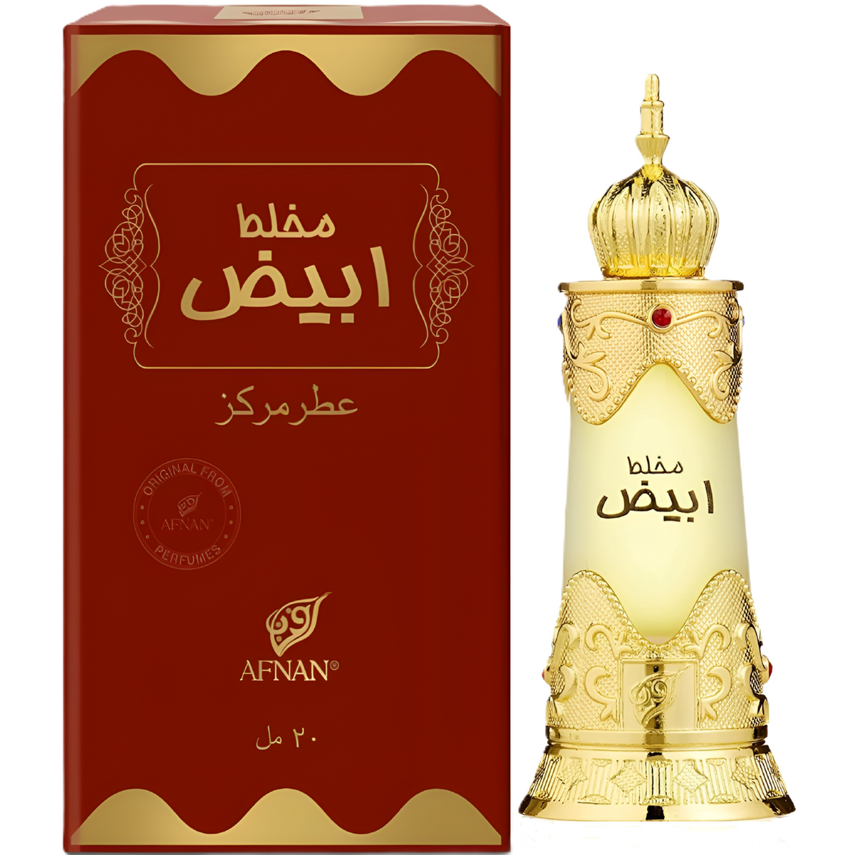 Afnan Mukhallat Abiyad Concentrated Perfume Oil for Everyone