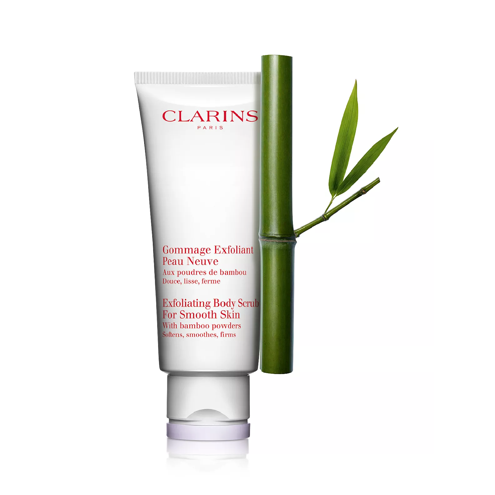 Clarins Exfoliating Body Scrub for Smooth Skin With Bamboo Powder