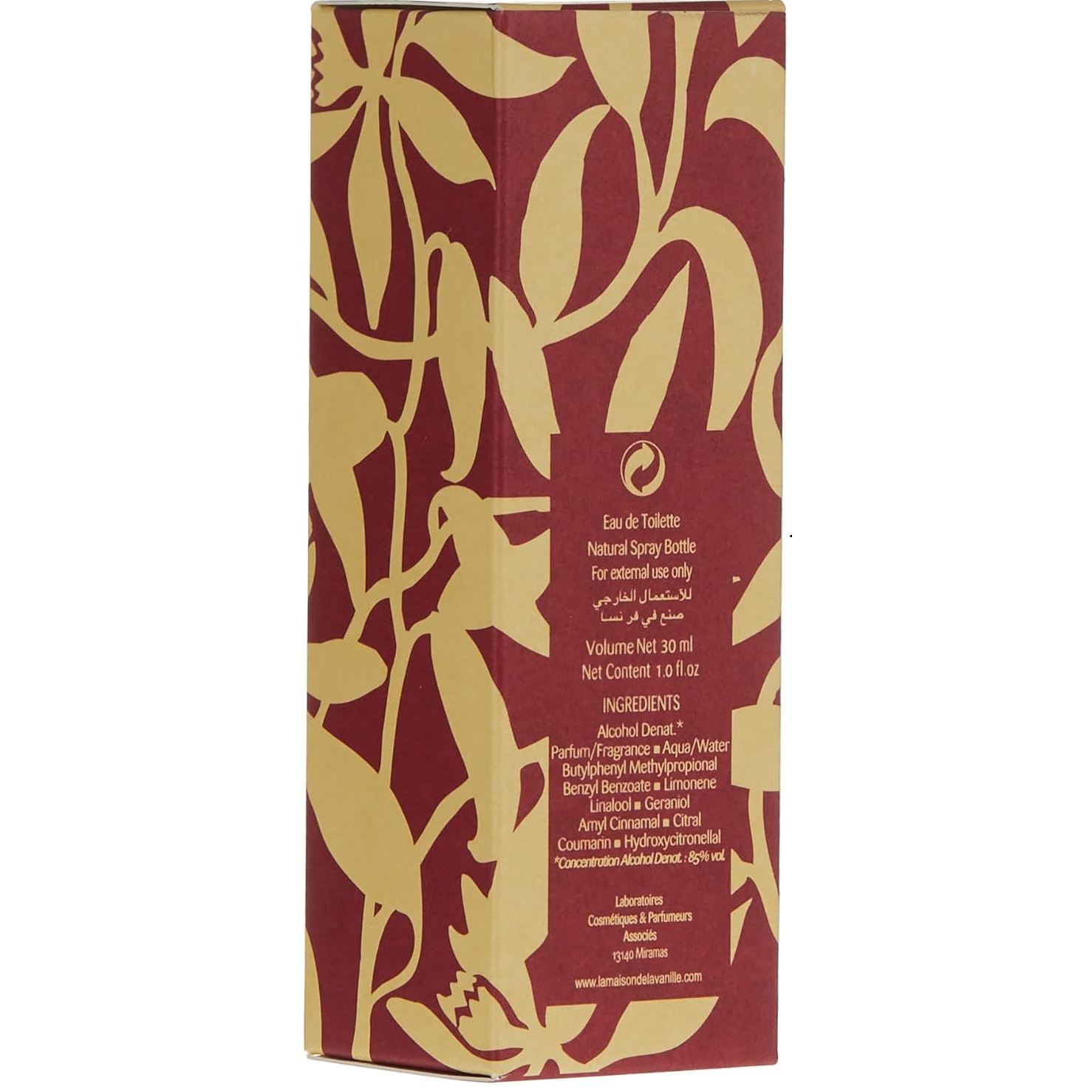La Maison de la Vanille Fleurie De Tahiti Eau de Toilette for Women