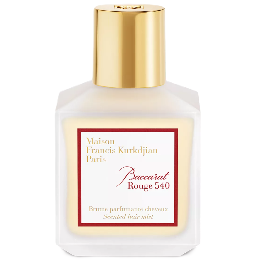Maison Francis Kurkdjian Baccarat Rouge 540 Hair Fragrance for Women
