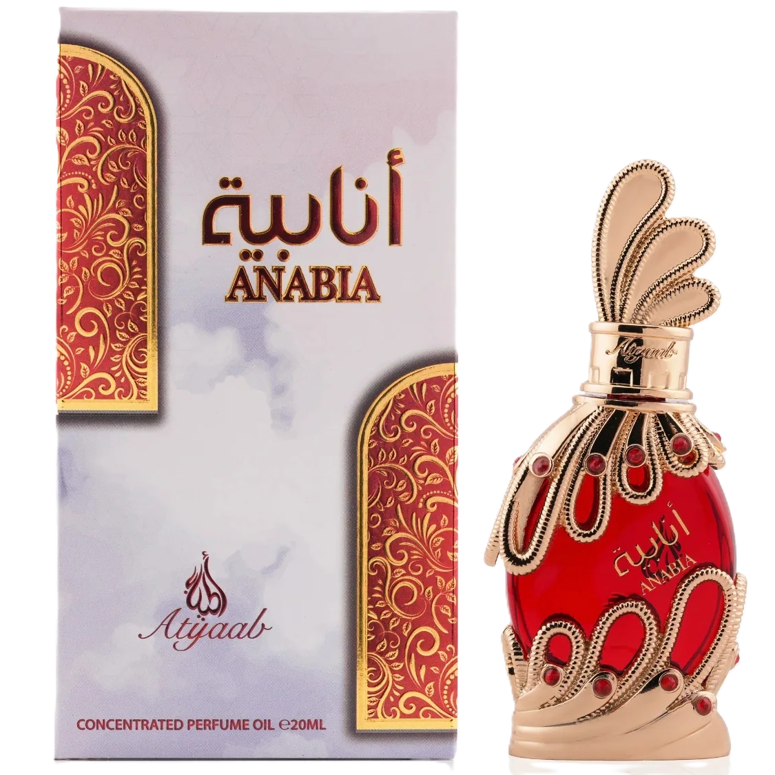 Khadlaj Anabia Red Perfume Oil for Everyone