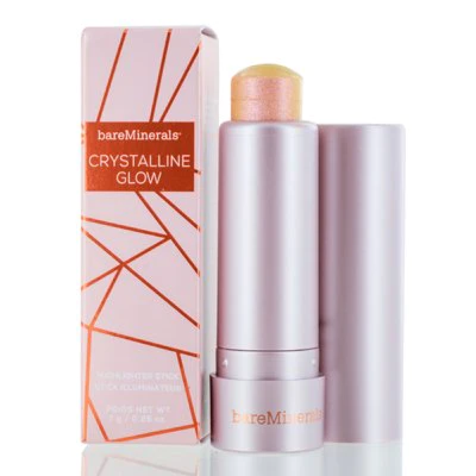 Bareminerals Crystalline Glow Duo Chrome Highlighter Stick for Women
