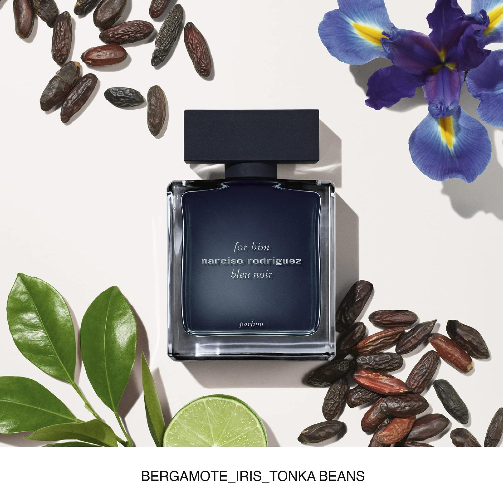 Narciso Rodriguez Bleu Noir Parfum for Men - Authentic