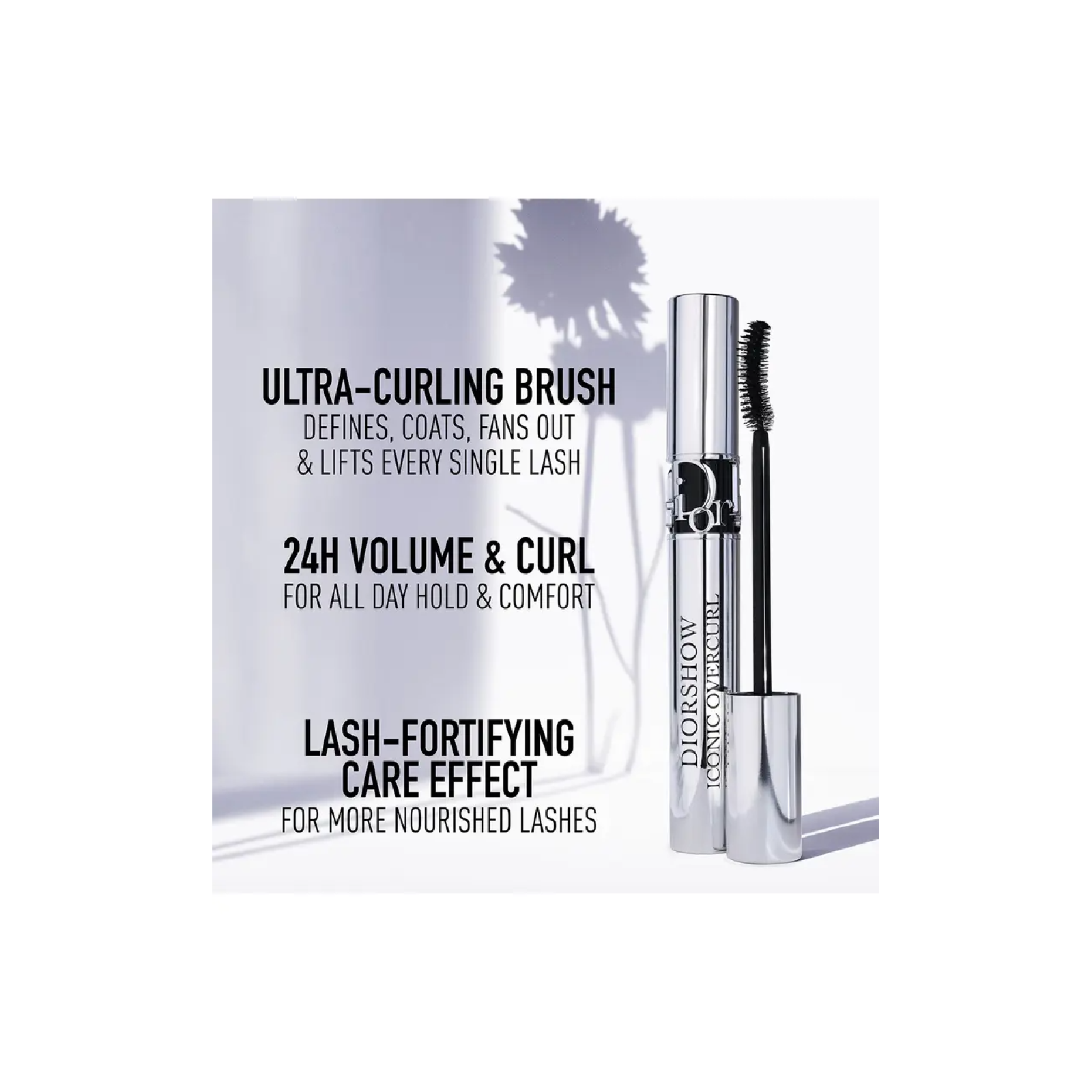 Diorshow Iconic Waterproof Extreme Wear High Intensity Lash Curler for Women