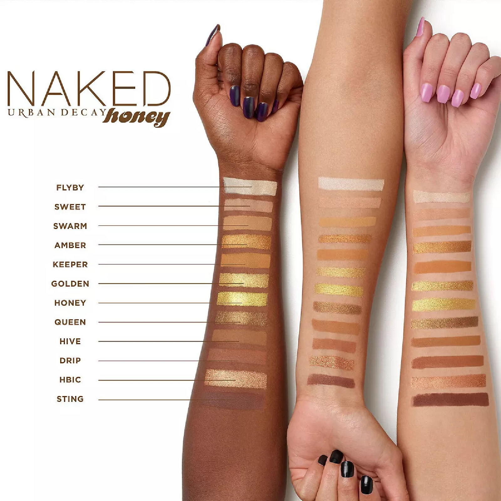 Urban Decay Naked Honey Eyeshadow Palette for Women