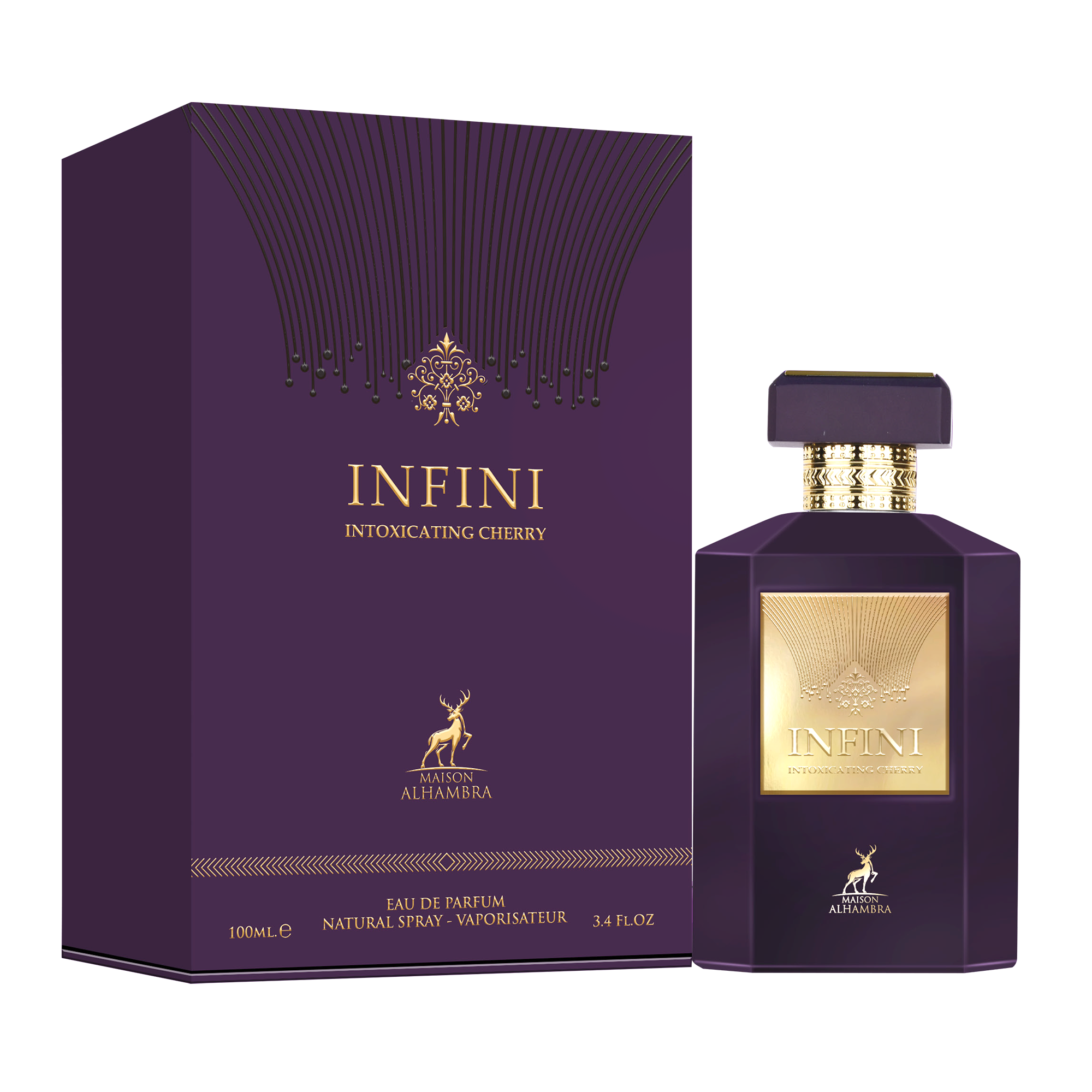 Maison Alhambra Infini Intoxicating Cherry Eau de Parfum for Everyone