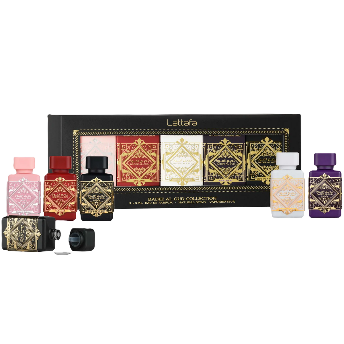 Lattafa Bade'e Al Oud 4 Pcs Eau de Parfum - Unisex Luxury