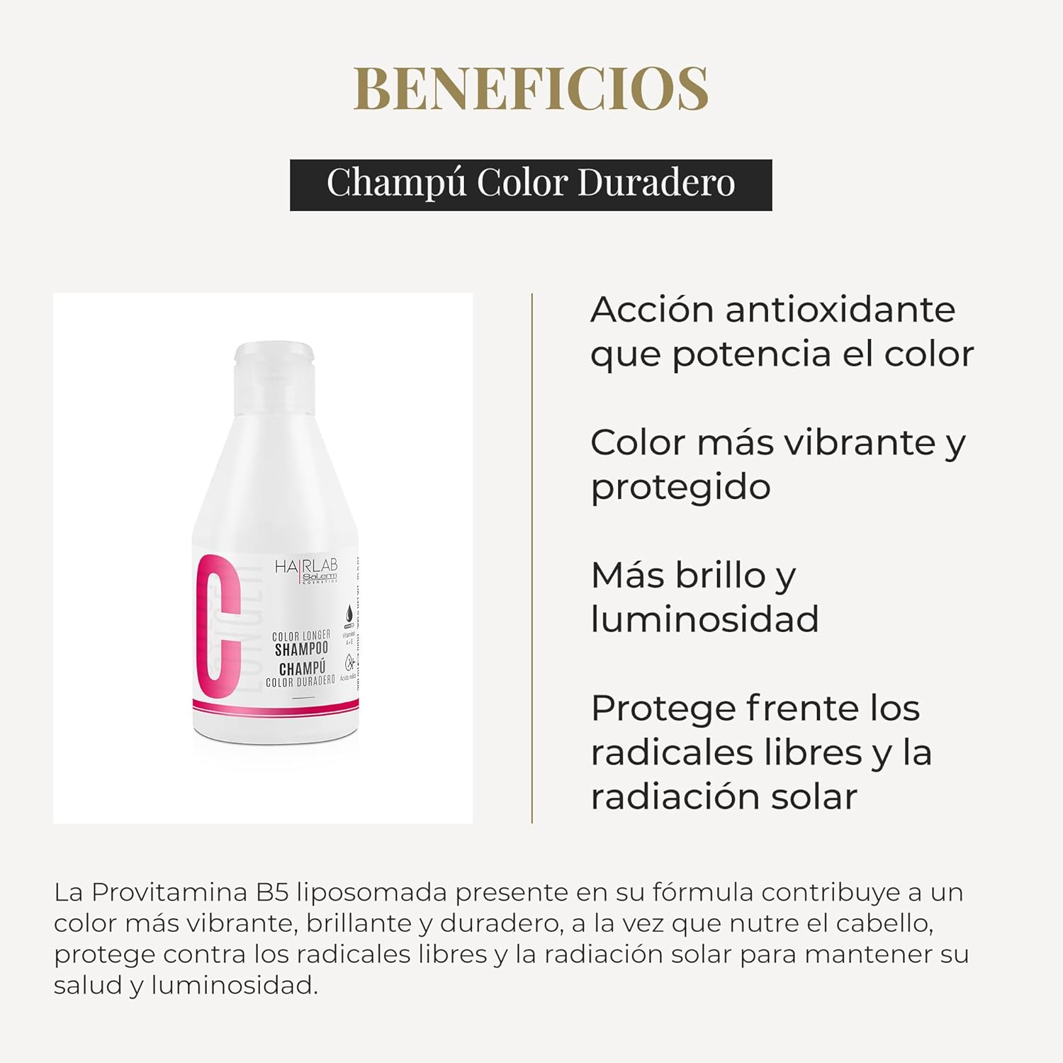 Salerm Color Longer Shampoo