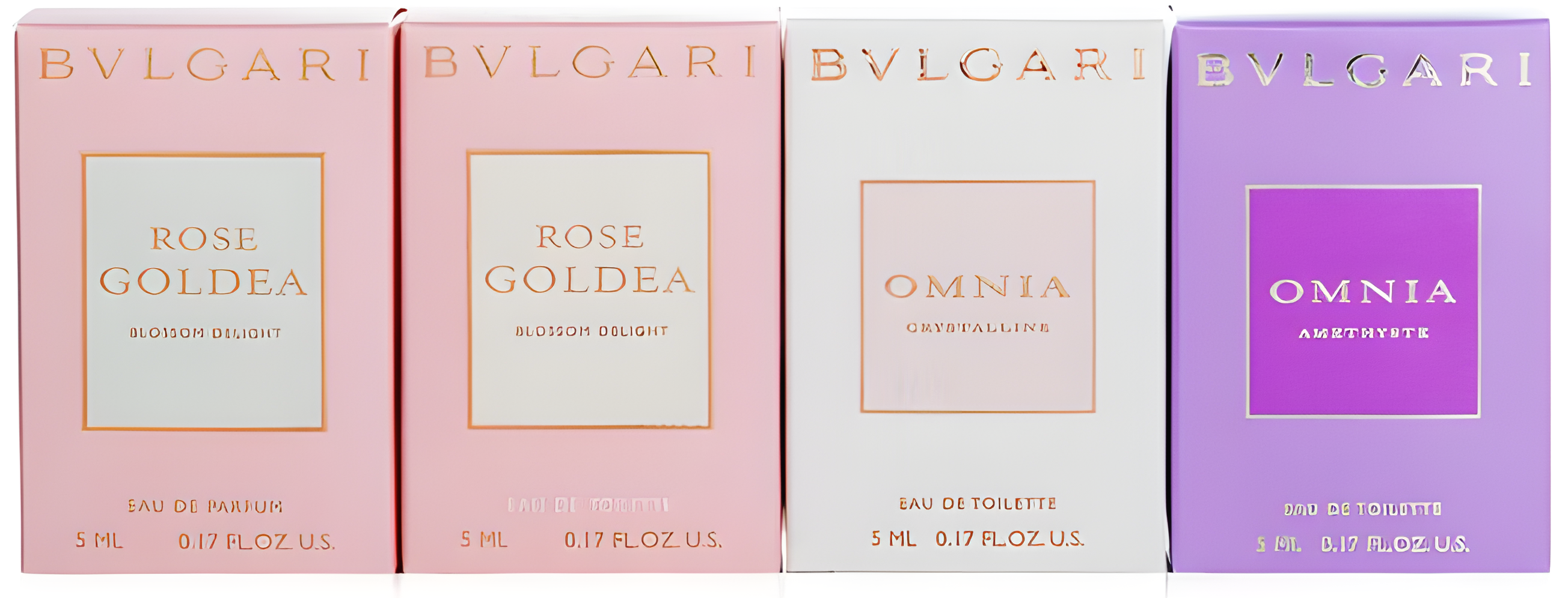 Bvlgari 4 Pcs Mini Gift Set for Women