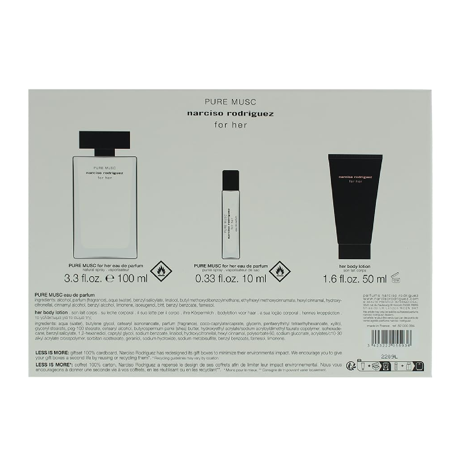 Narciso Rodriguez Pure Musc Gift Set - Floral Woody Musk