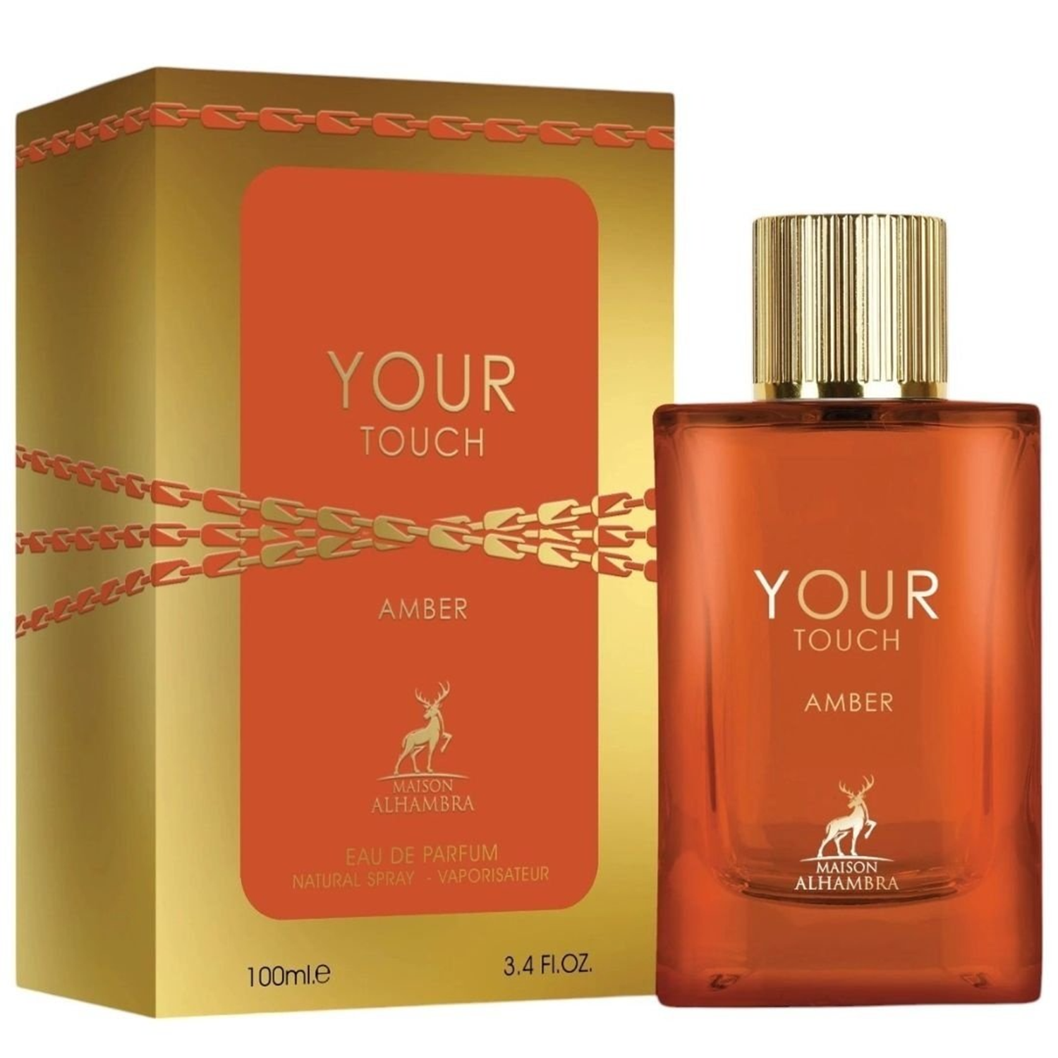 Maison Alhambra Your Touch Amber Eau de Parfum for Men