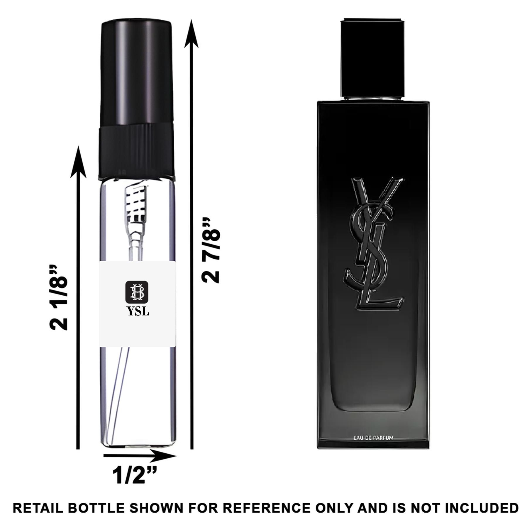 Yves Saint Laurent MYSLF Eau de Parfum for Men - Authentic
