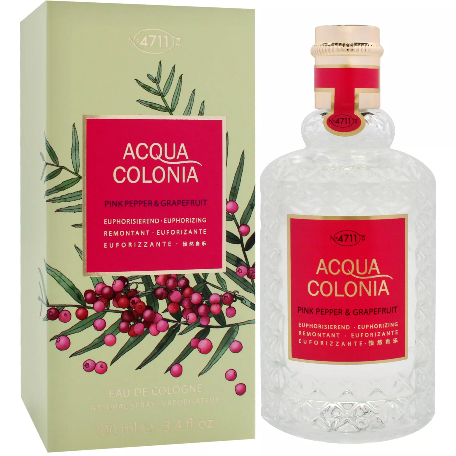 4711 Acqua Colonia Pink Pepper & Grapefruit Eau de Cologne for Everyone