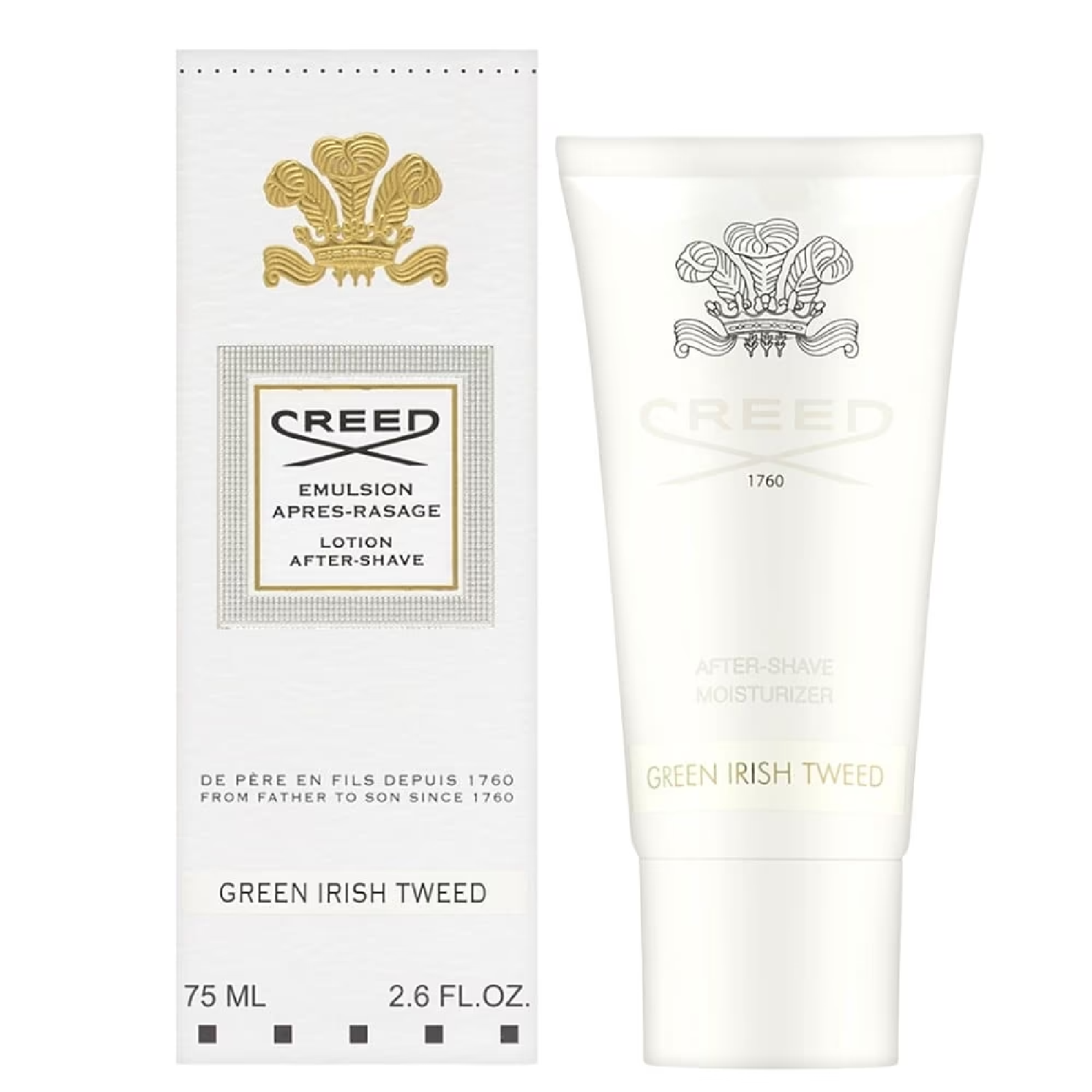 Creed Green Irish Tweed Aftershave for Men