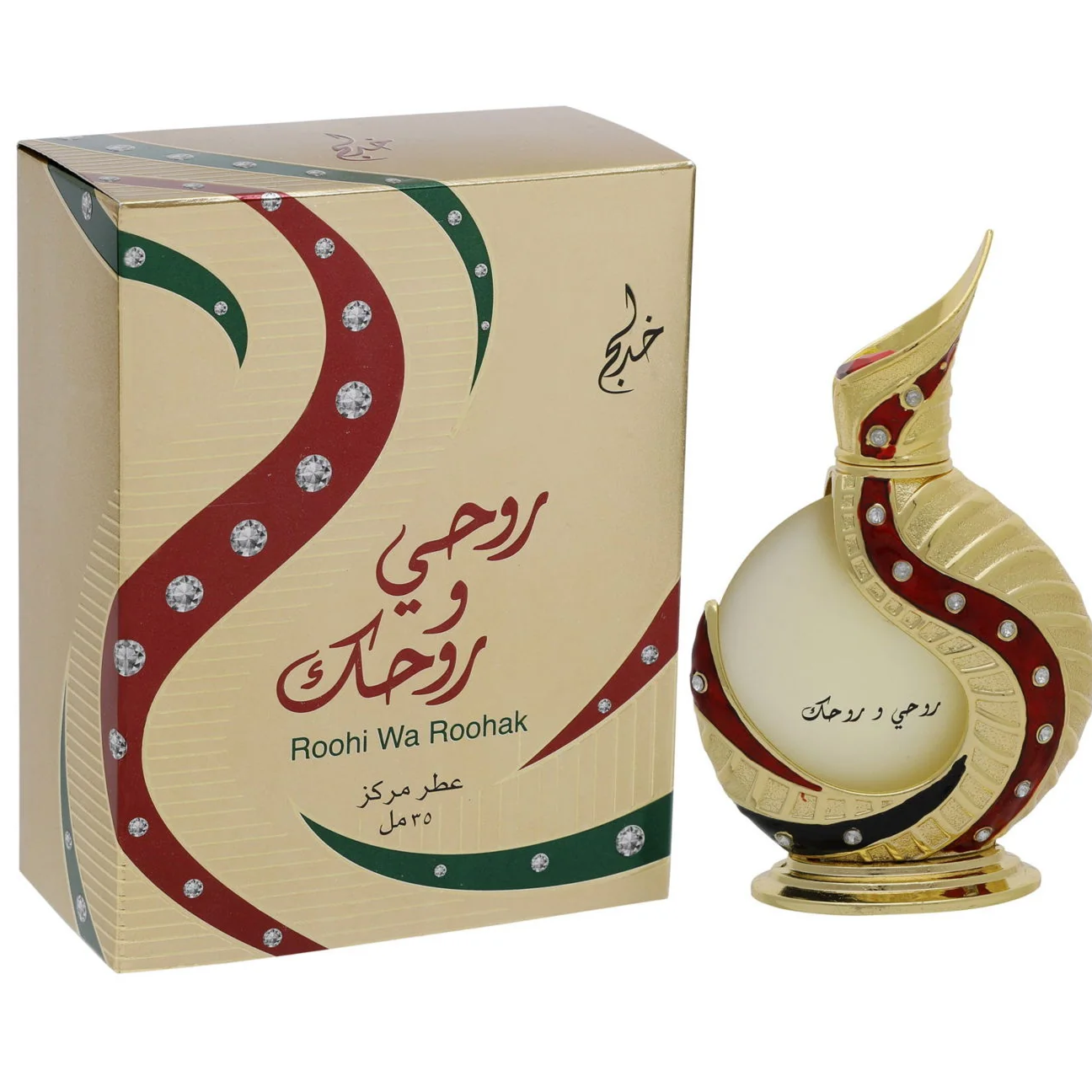 Khadlaj Roohi Wa Roohak Gold Perfume Oil for Everyone