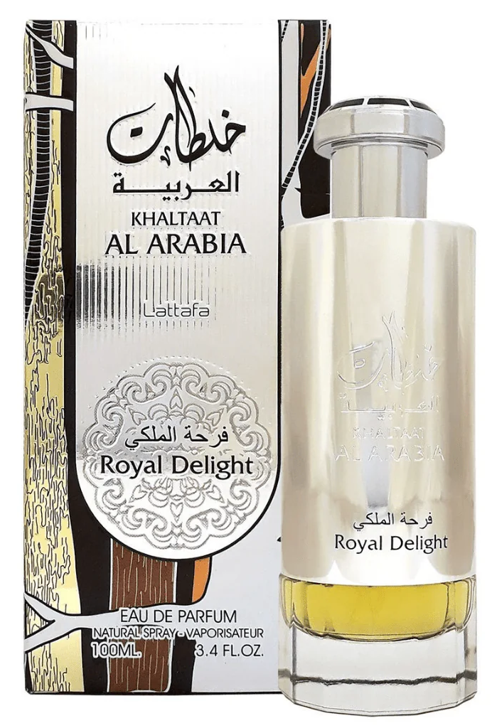 Lattafa Khaltat Al Arabia Royal Delight (Silver) Eau de Parfum for Men
