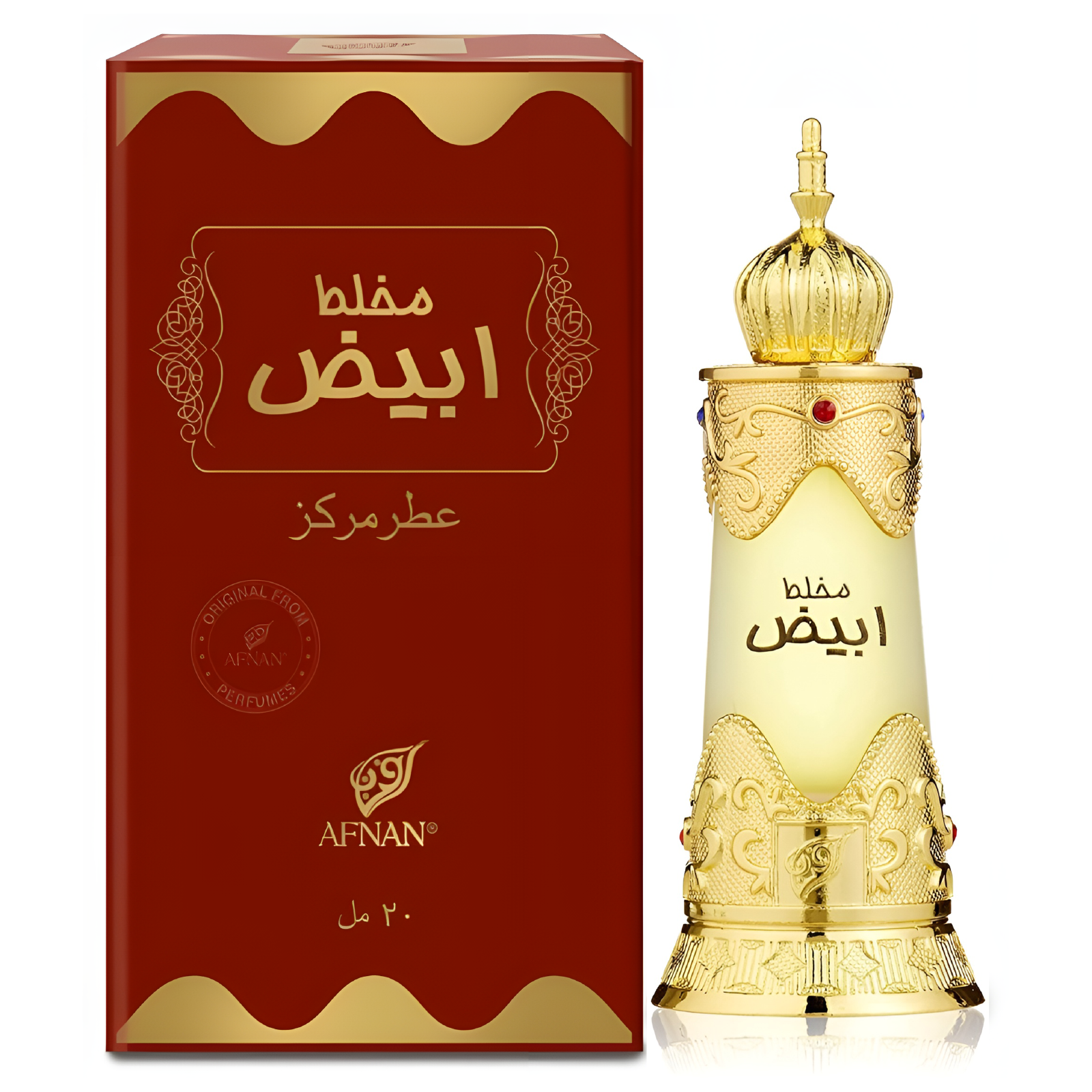 Afnan Mukhallat Abiyad Concentrated Perfume Oil for Everyone