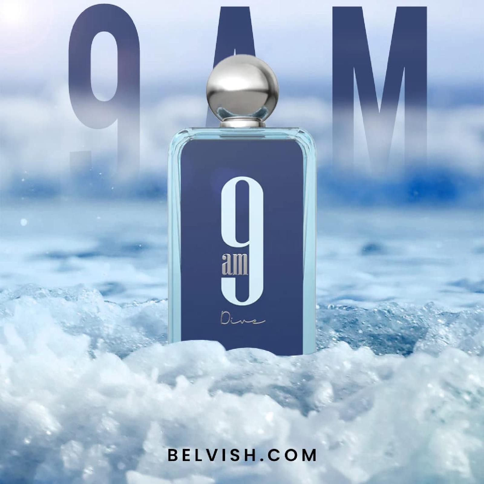 Afnan 9 AM Dive Eau de Parfum - Unisex Fresh Fragrance