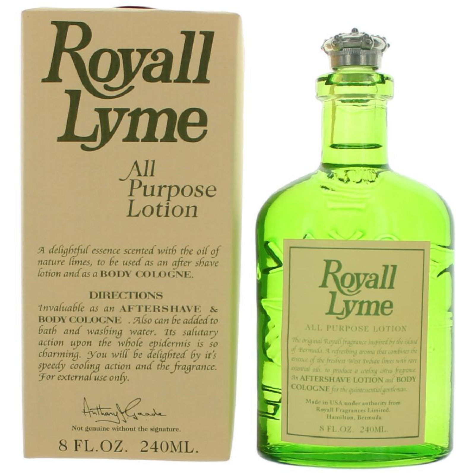 Royall Lyme All Puprose Lotion for Men