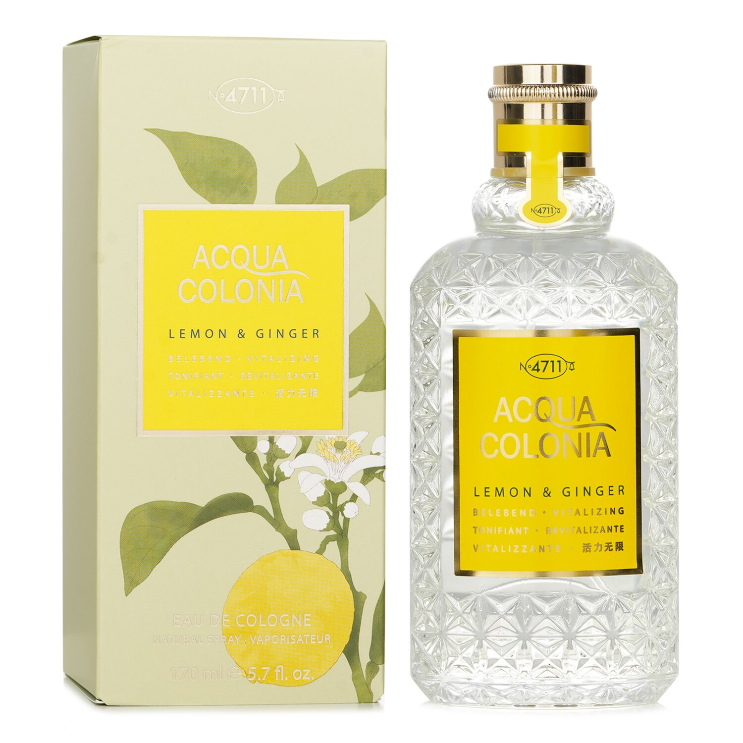 4711 Acqua Colonia Lemon & Ginger Eau de Cologne for Everyone