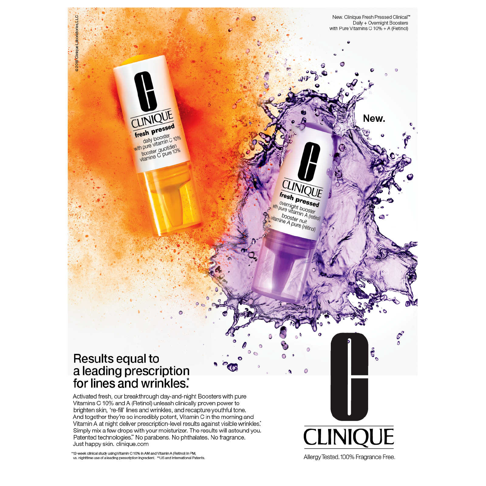 Clinique Fresh Pressed Clinical Daily + Overnight Boosters