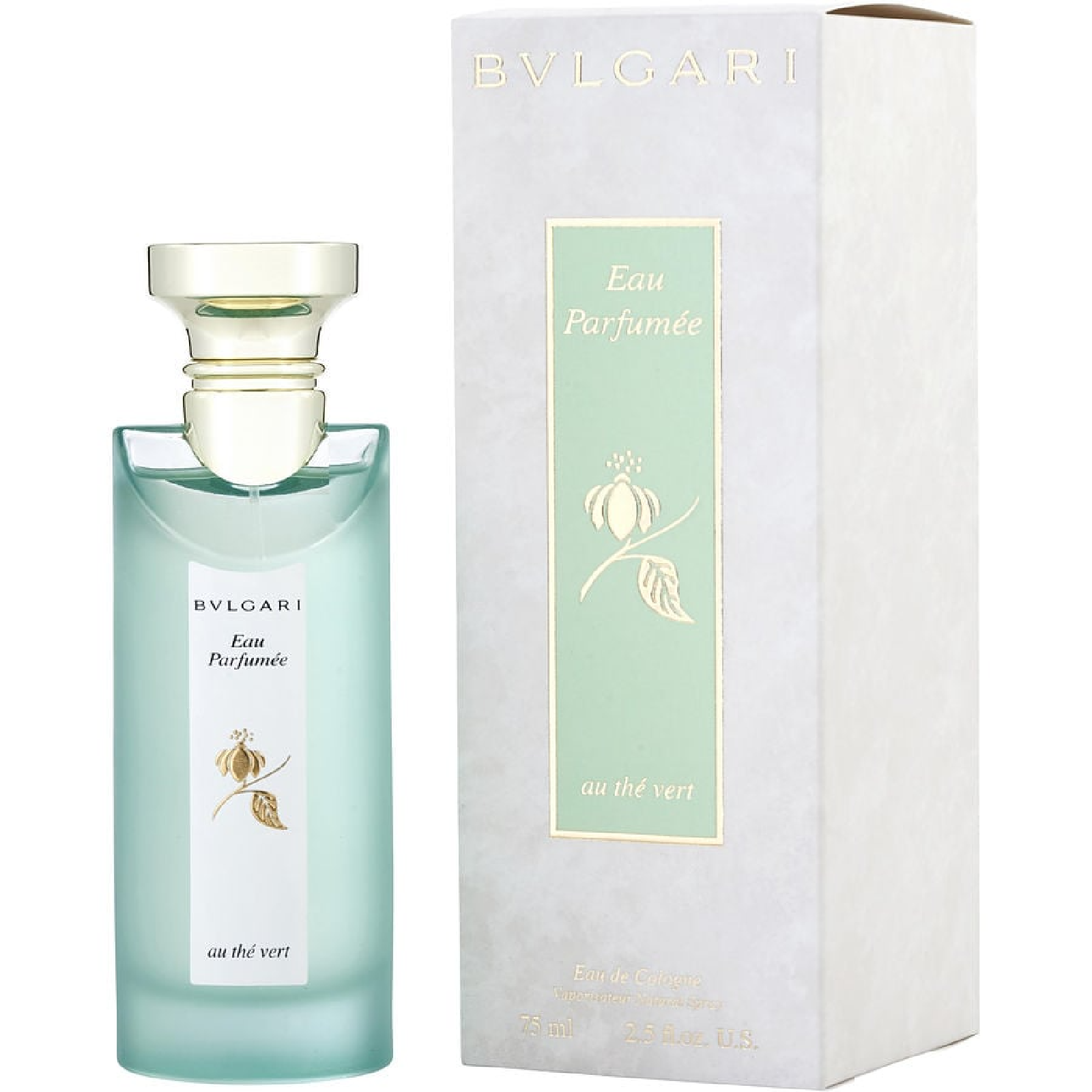 BVLGARI Eau Parfumée au thé vert 75ml Eau Parfumée Thé Vert Eau De Toilette 2.5 oz/75 ml | Bvlgari