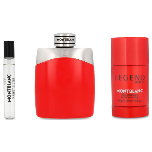 Mont Blanc Legend Red by Mont Blanc, 3 Piece Gift Set for Men main image 1