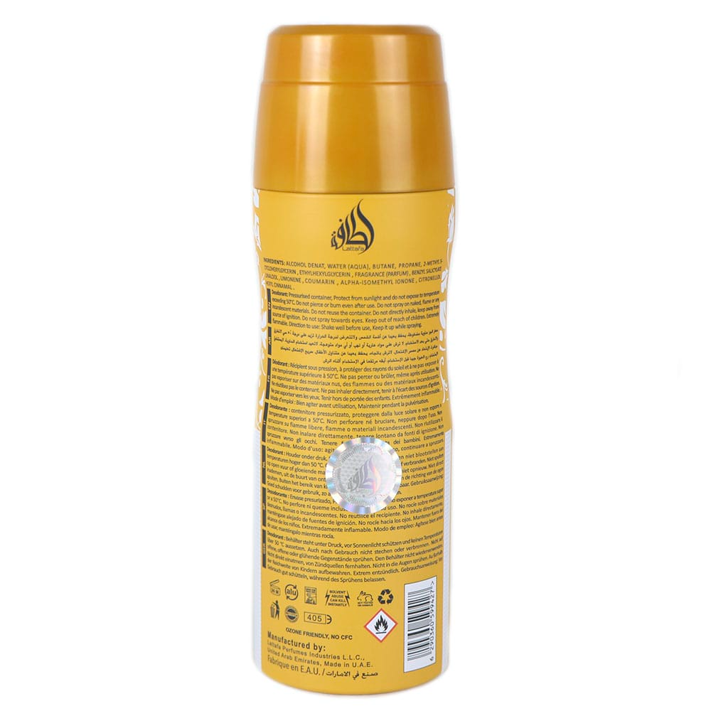 Lattafa Yara Tous Deodorant Spray for Women