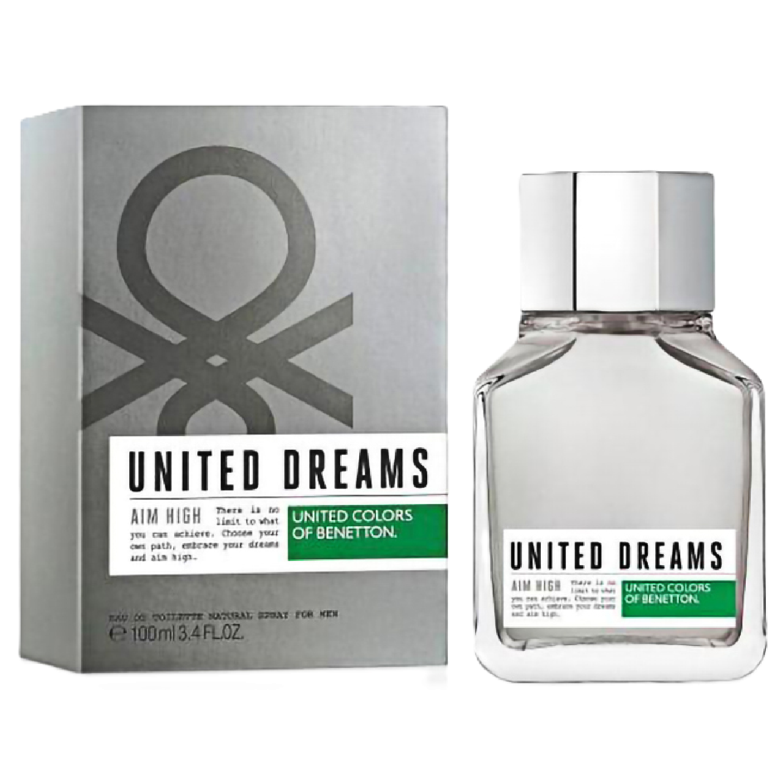 Benetton United Dreams Aim High Eau de Toilette for Men