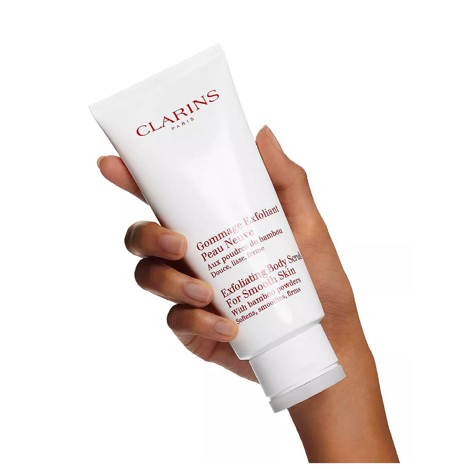 Clarins Exfoliating Body Scrub for Smooth Skin With Bamboo Powder