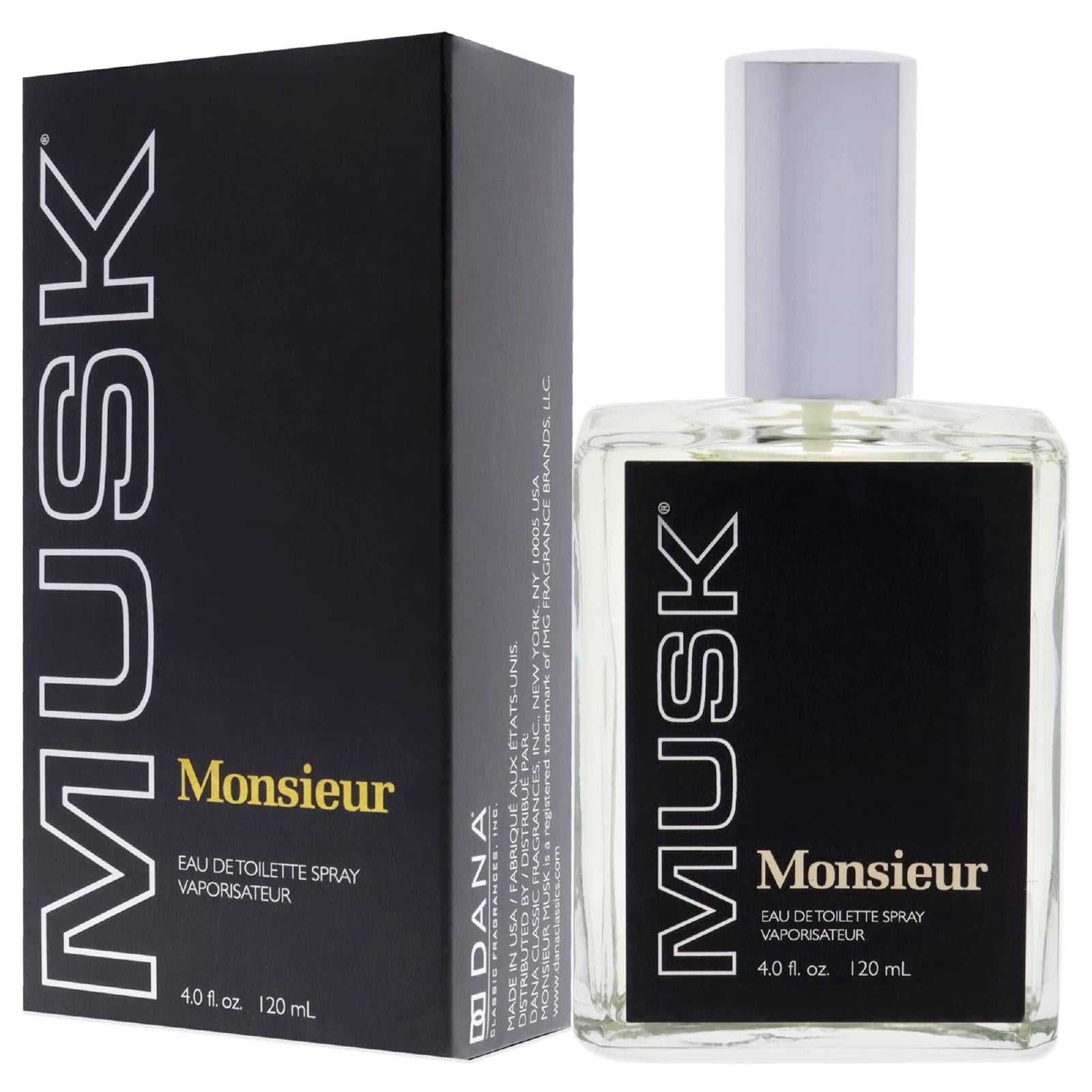 Monsieur Musk Eau de Toilette for Men - Exotic & Masculine