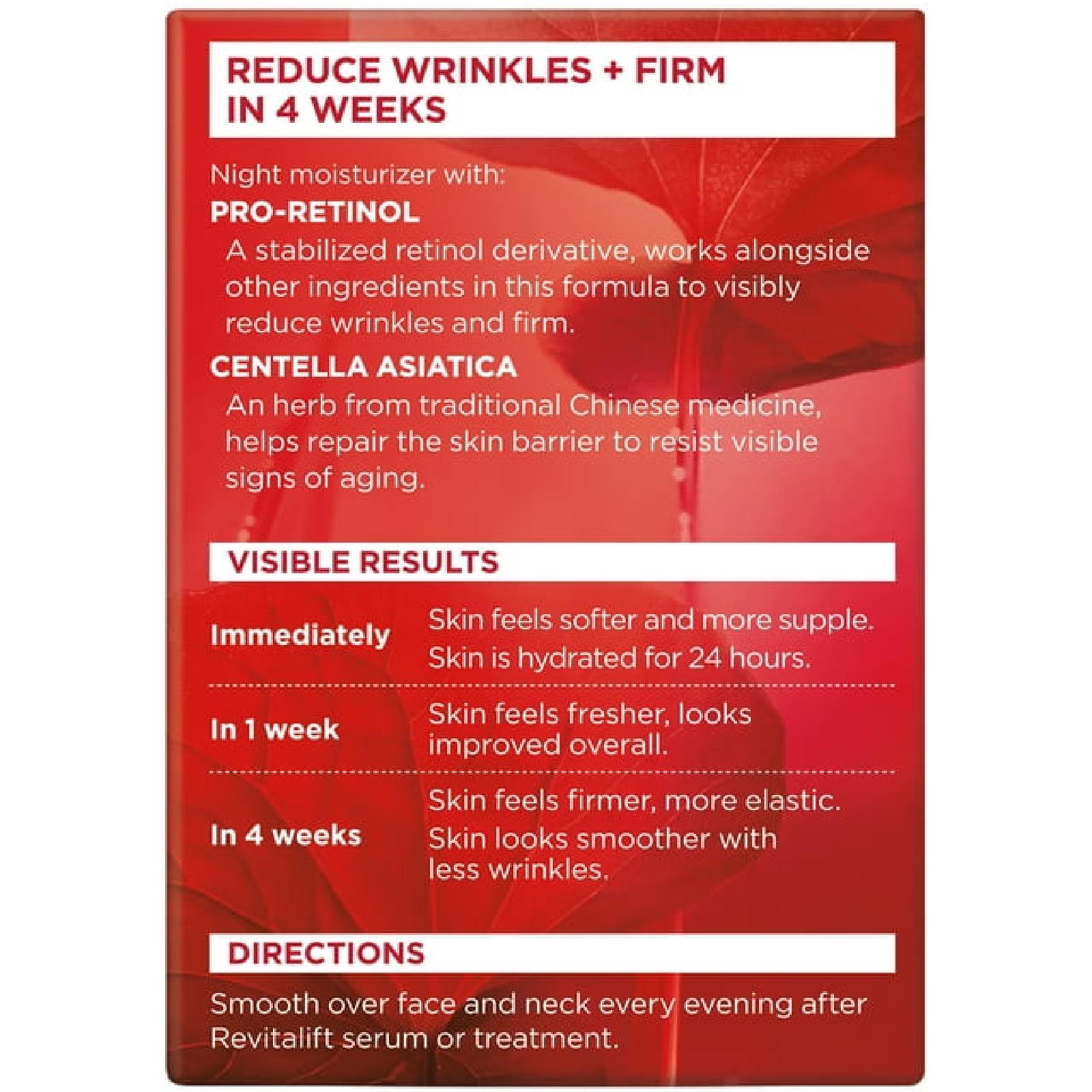 Loreal Revita lift Anti Wrinkle & Firming Night Moisturizer for Everyone