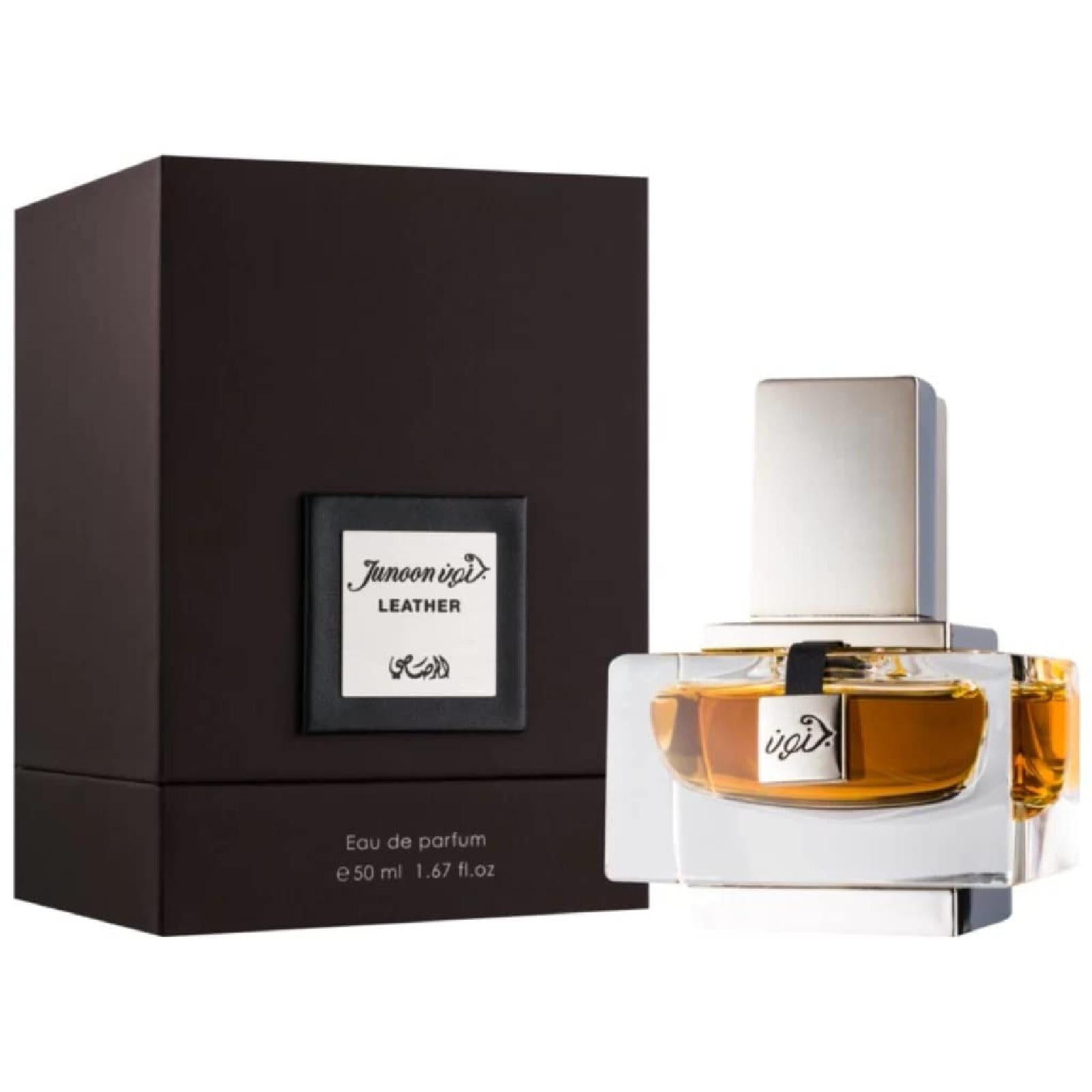 Rasasi Junoon Leather Eau de Parfum for Men