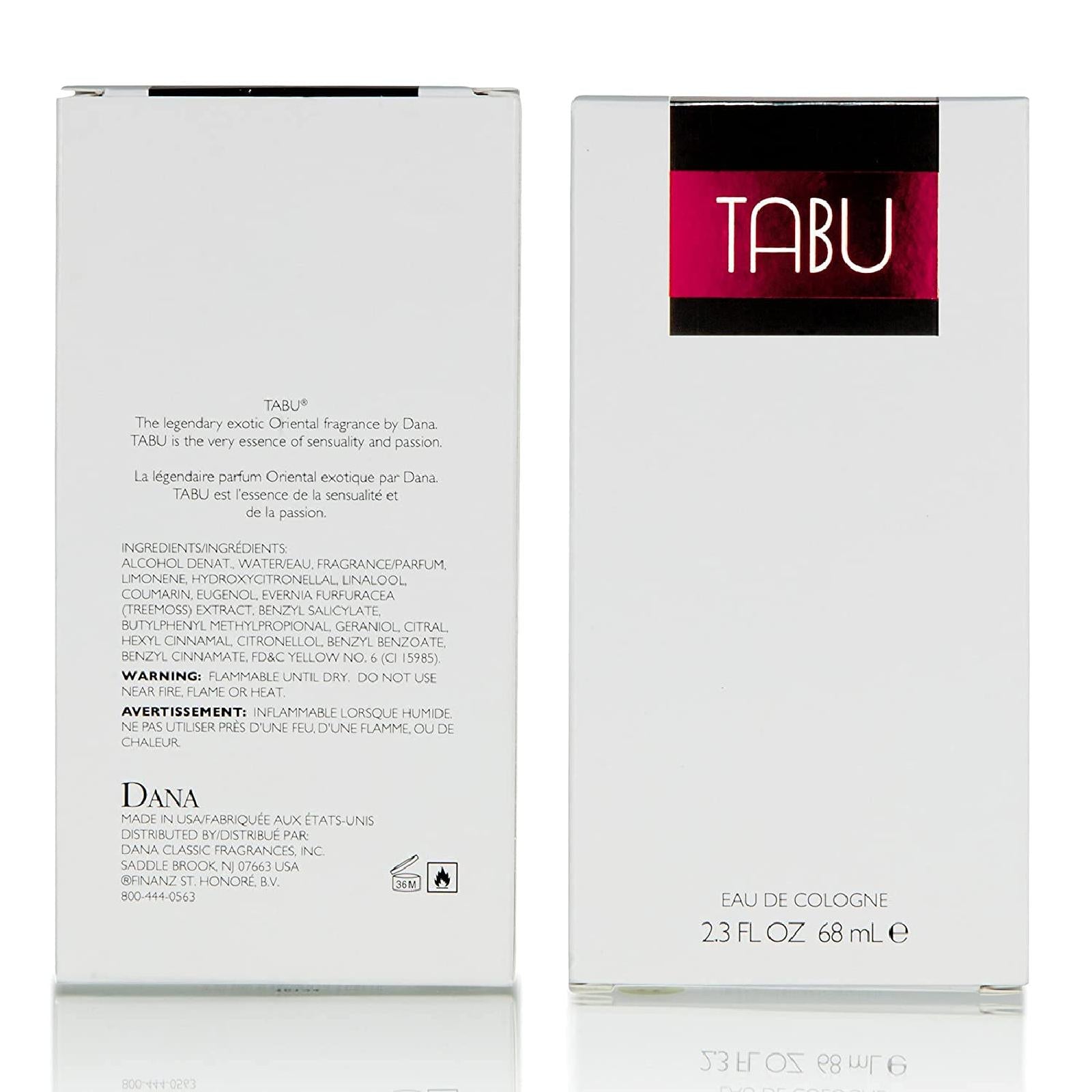 Dana Tabu Cologne for Women
