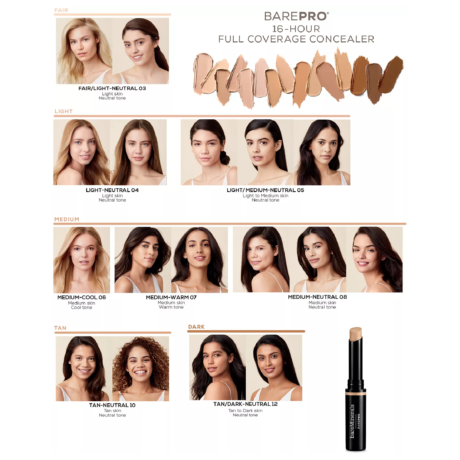 Bareminerals Barepro 16-hour Full Coverage for Women