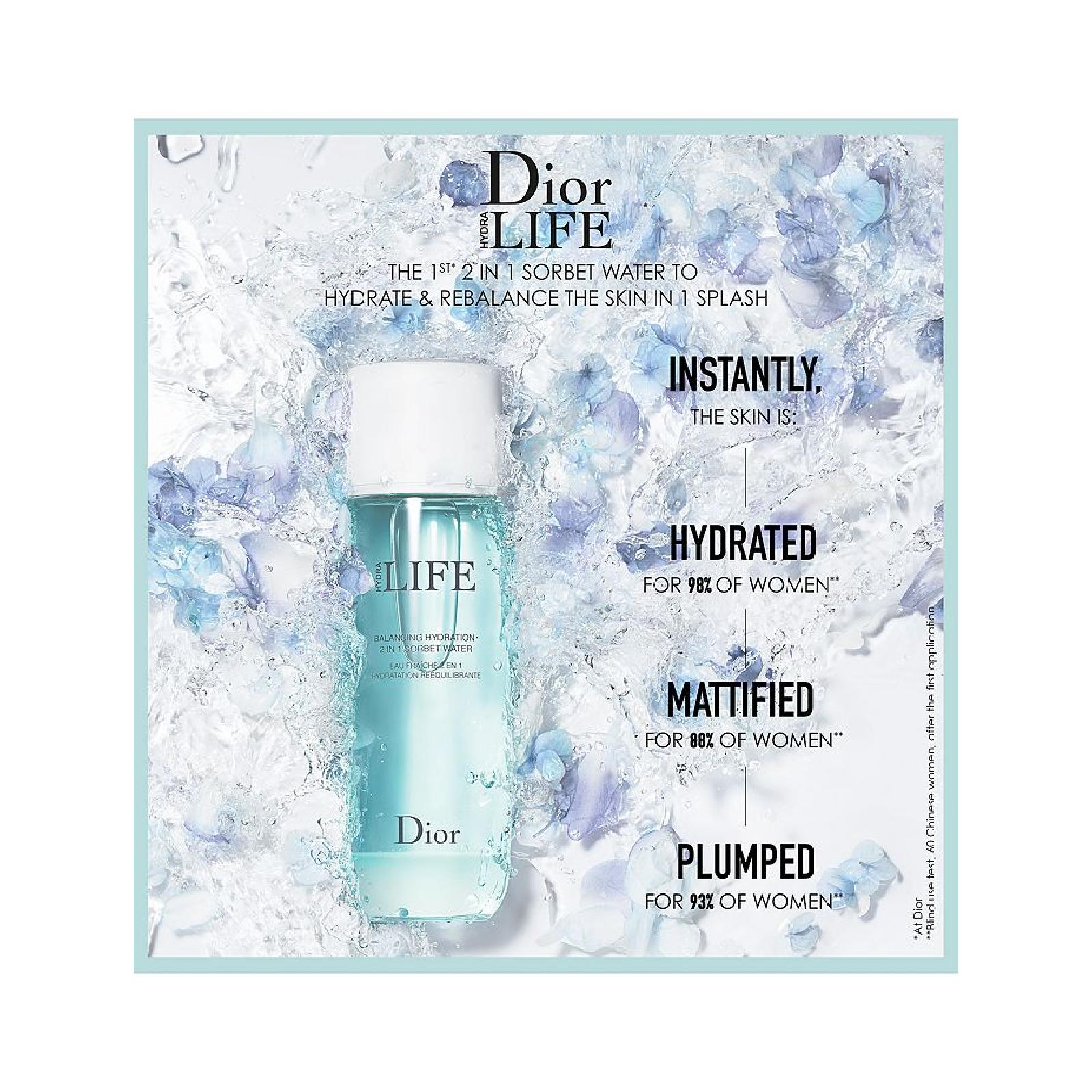 Dior Hydra Life Balancing Hydration 2 In 1 Sorbet Water for Women