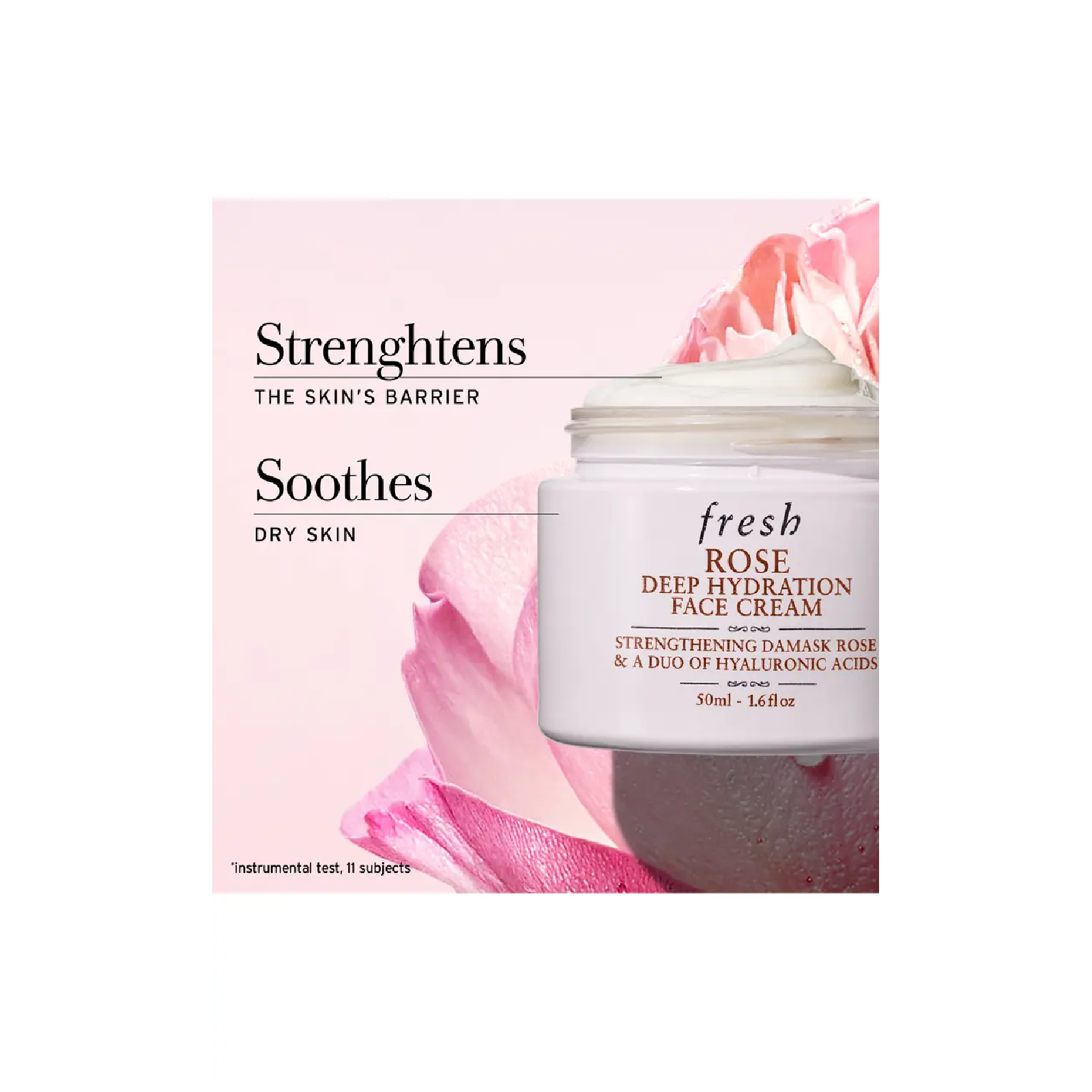 Fresh Rose Deep Hydration Face Cream for Women