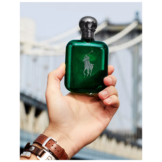 Mens green polo aftershave best sale