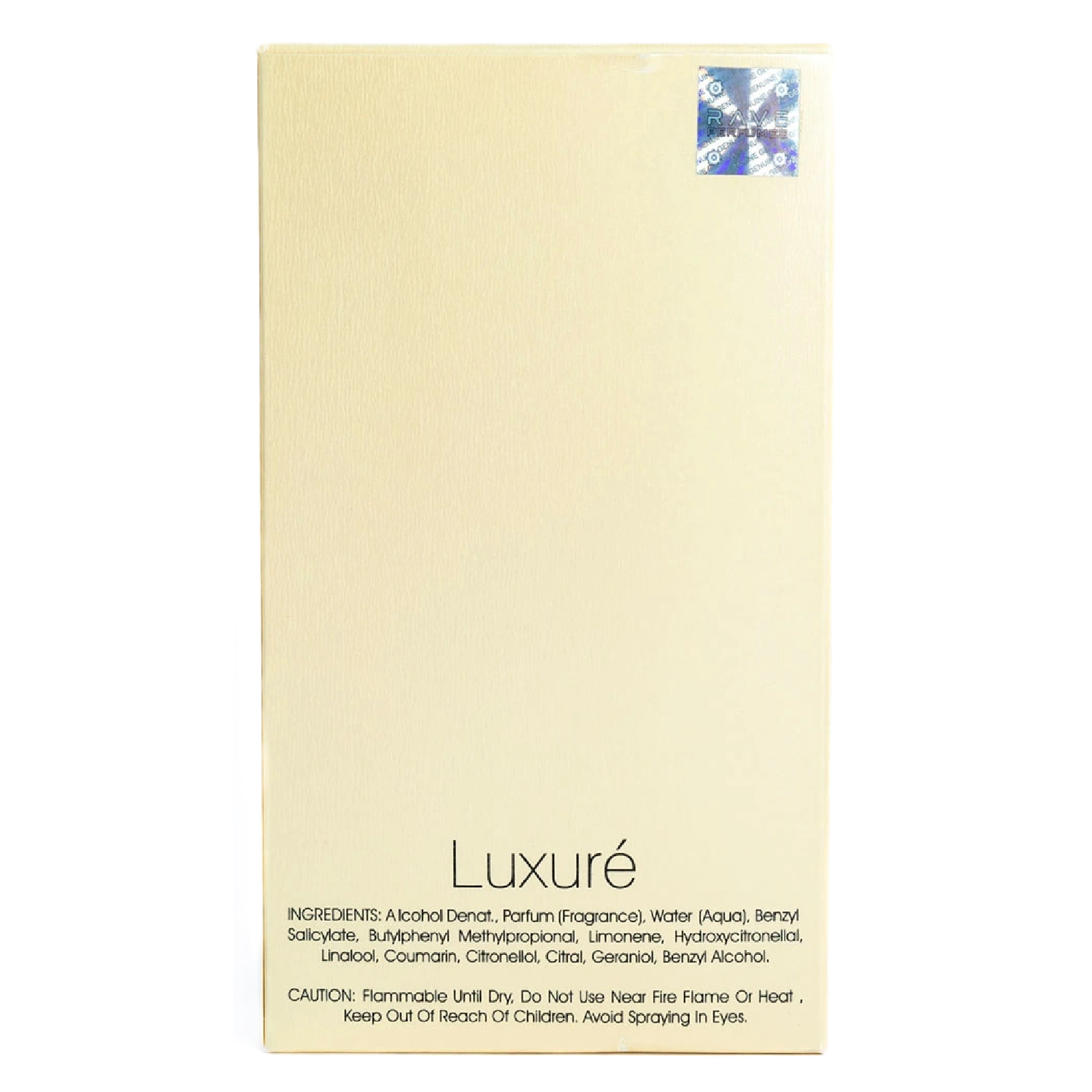 Rave Luxure Woman Eau de Parfum for Women