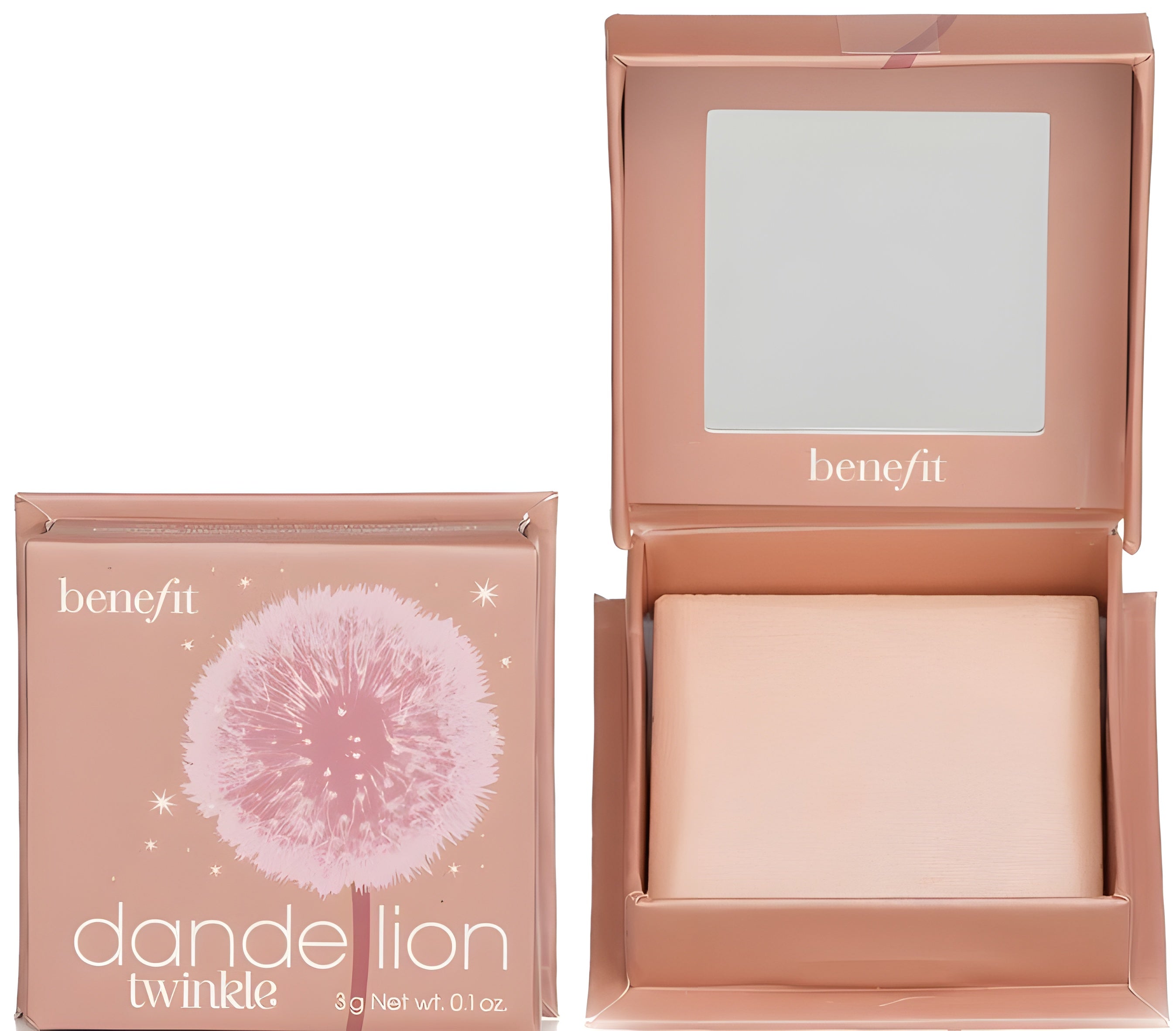 Benefit Dandelion Twinkle Soft Nude-pink Highlighter