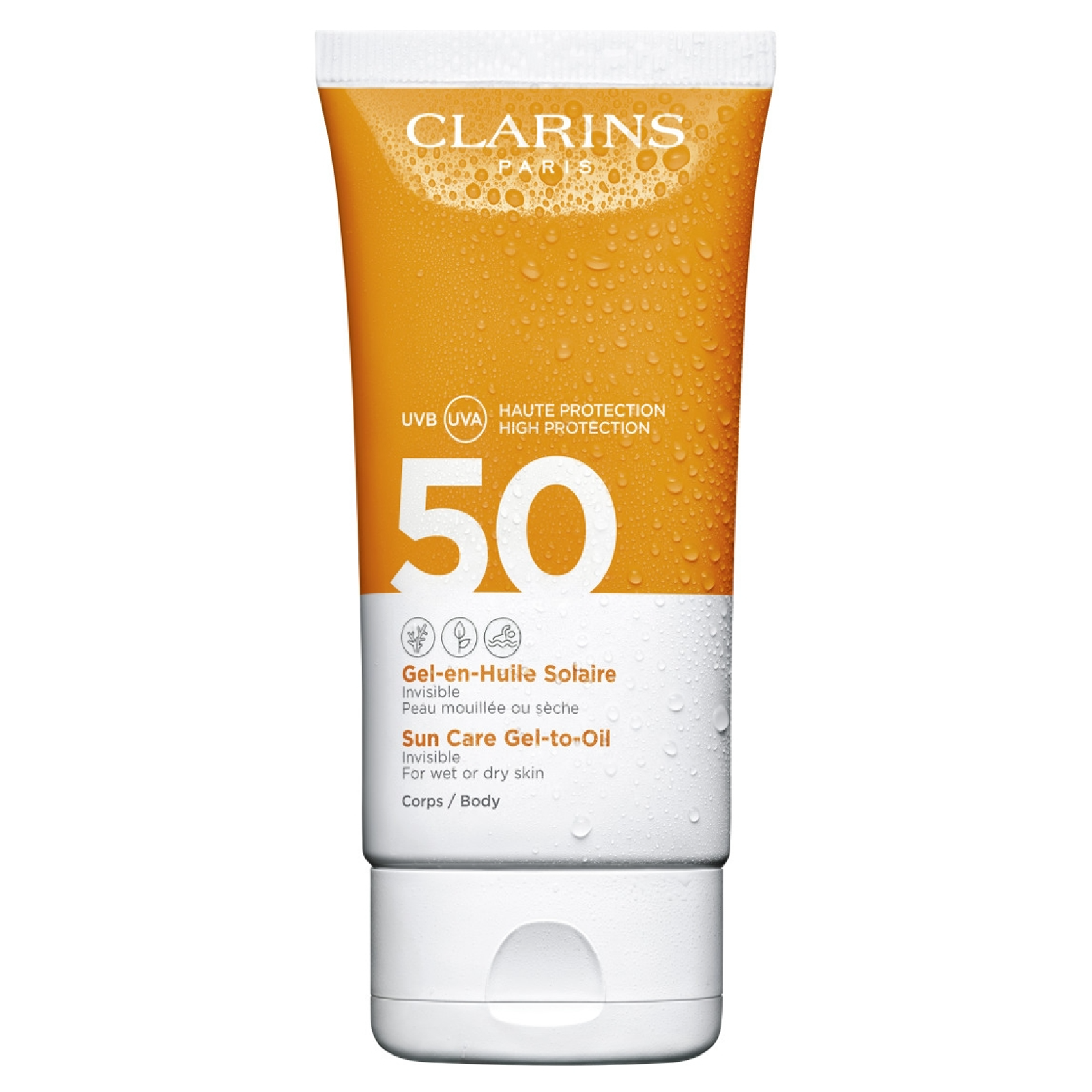 Clarins Sun Care Gel to Oil SPF50 for Everyone