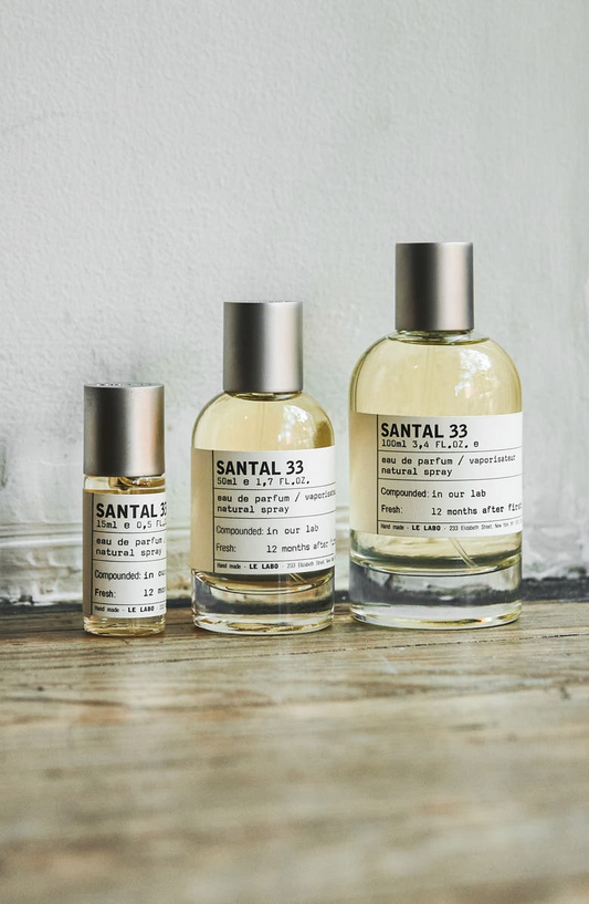 Le Labo discount Santal 33 1.7 oz 90% full