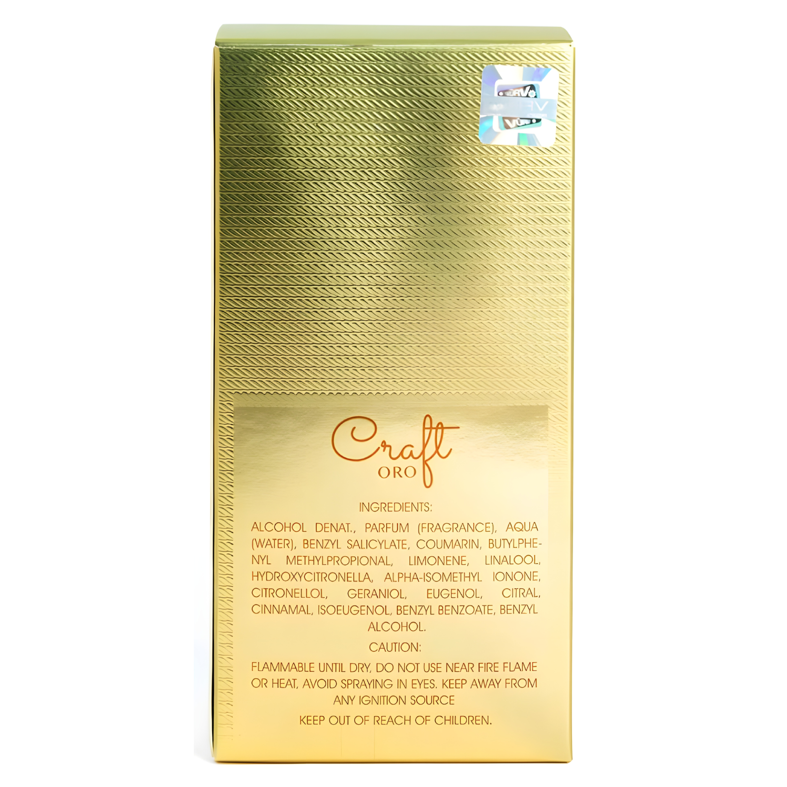 Vurv Craft Oro Eau de Parfum for Everyone