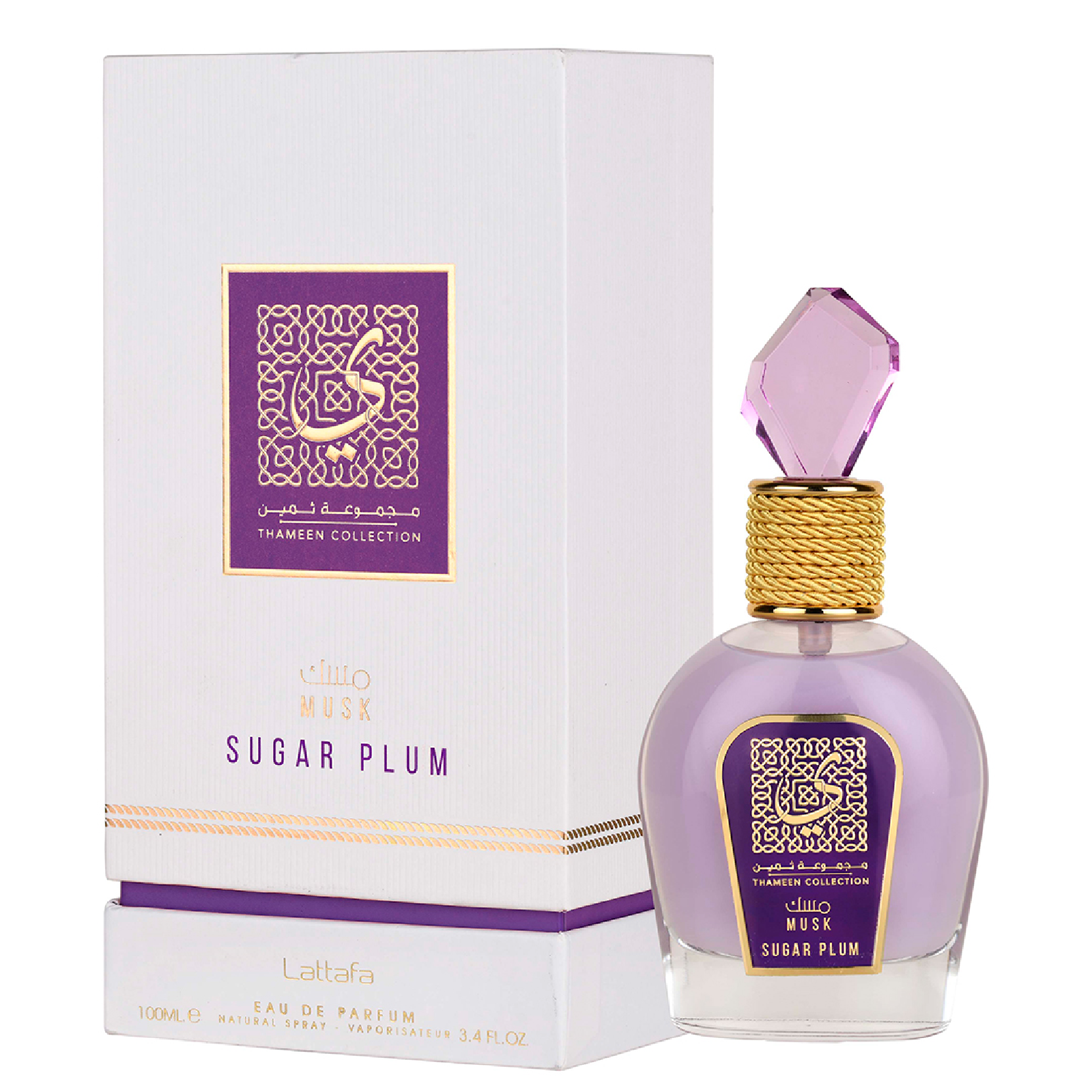 Lattafa Thameen Collection Sugar Plum Eau de Parfum for Women