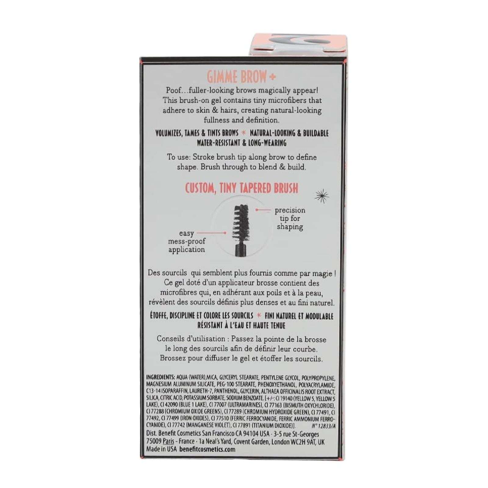 Benefit Gimme Brow+ Brow-Volumizing Fiber Gel