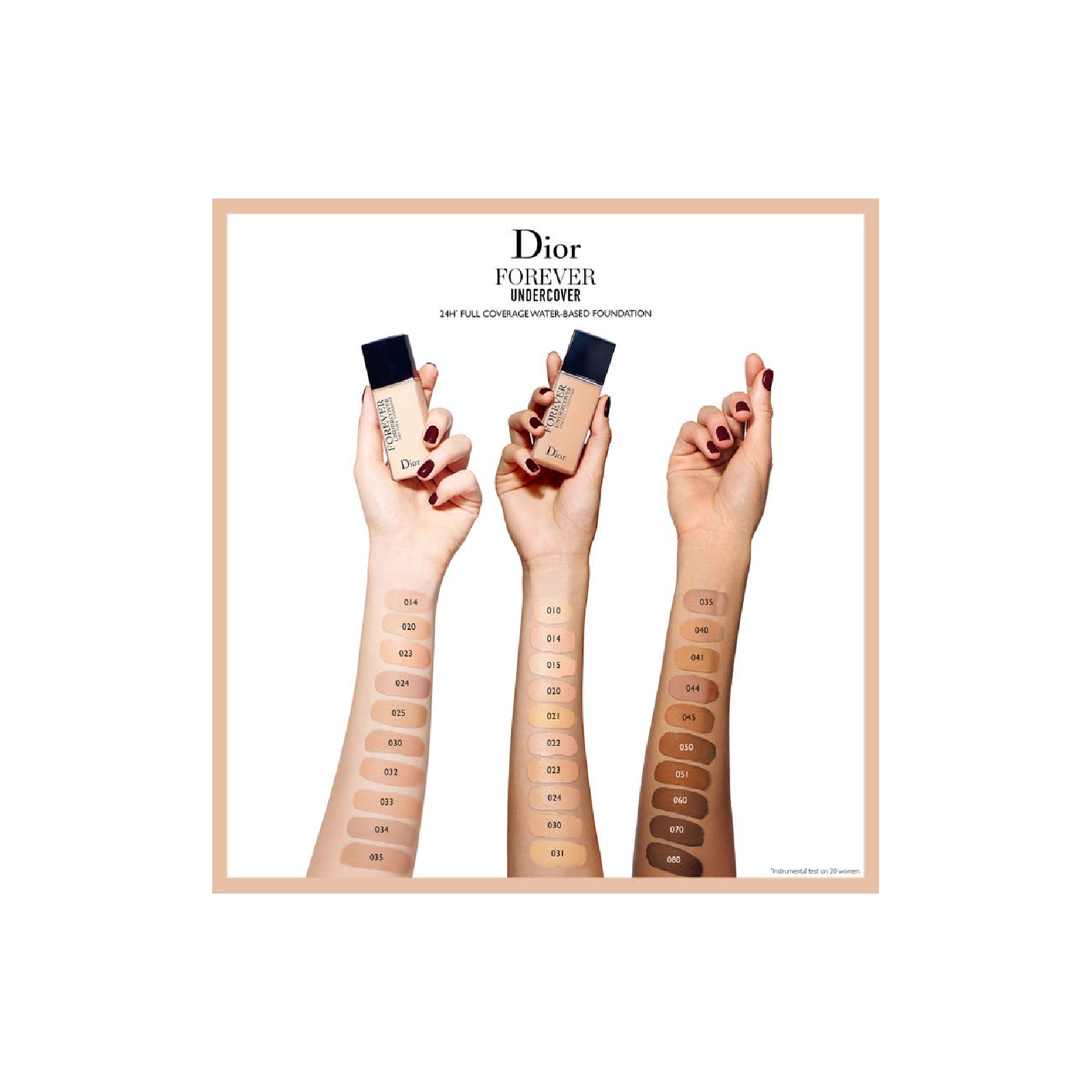 Diorskin Forever Undercover 24-Hour Full Coverage Foundation